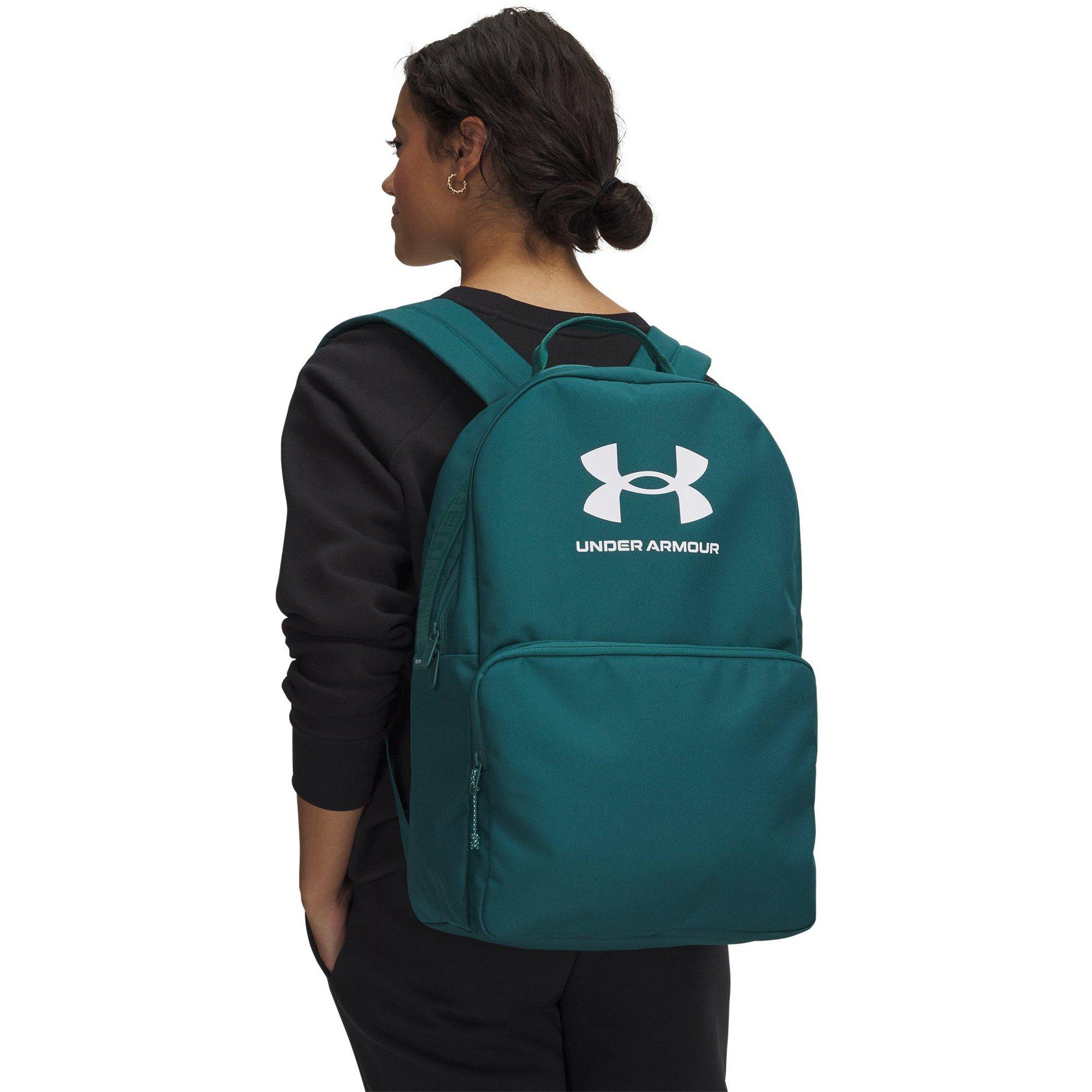 Green/White - Under Armour - Adults Essential Backpack - 3