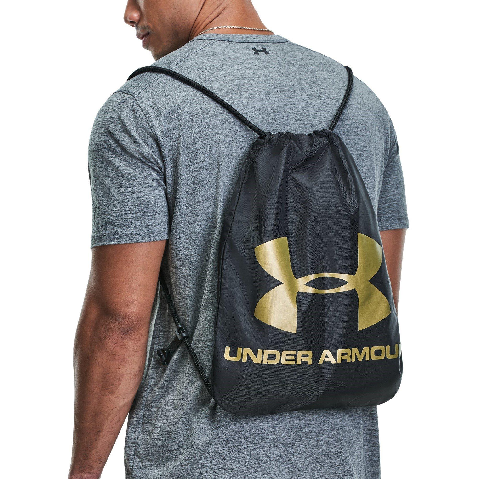 Black/Met.Gold - Under Armour - Under Ozsee Gymsack - 3