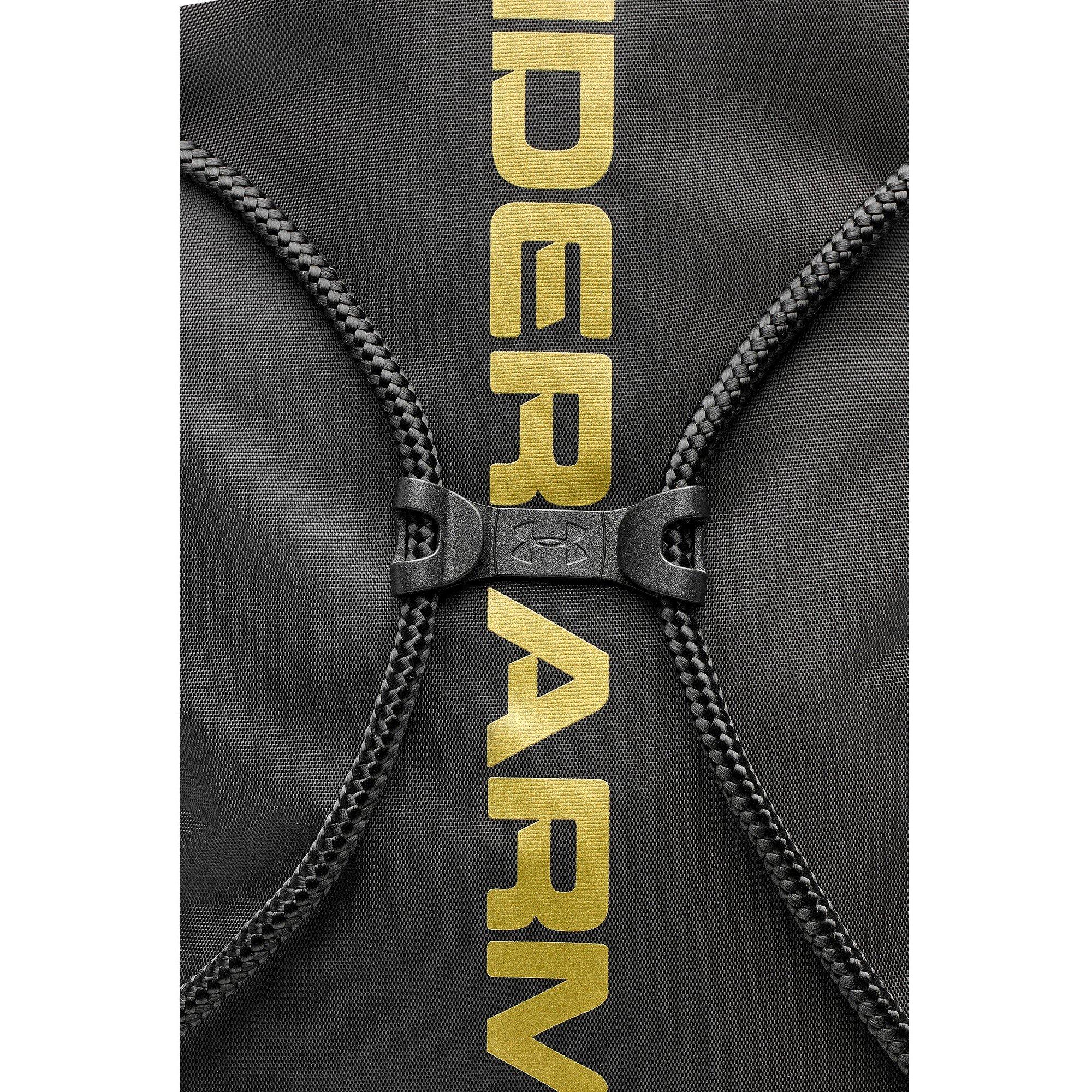 Black/Met.Gold - Under Armour - Under Ozsee Gymsack - 4