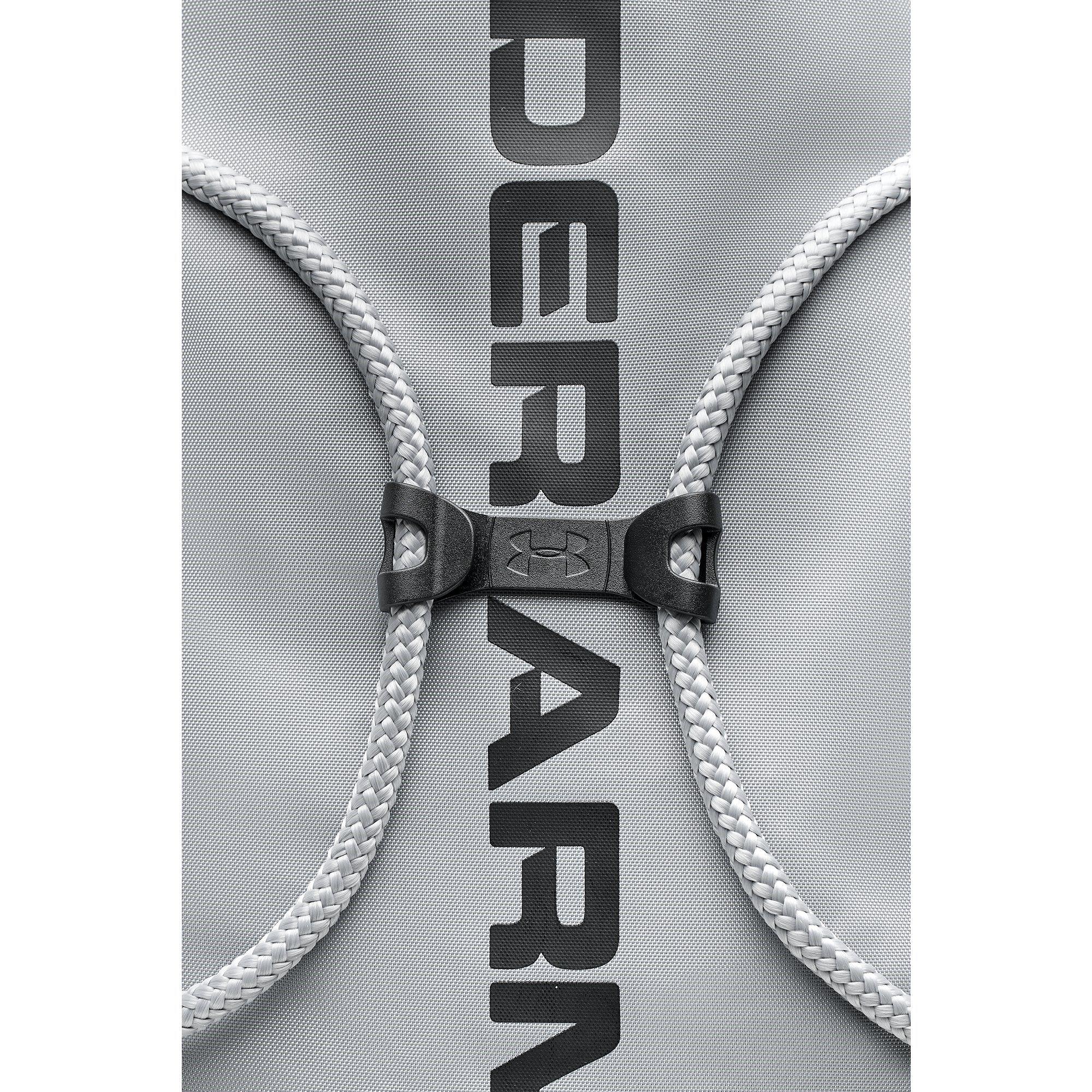 Black/Steel - Under Armour - Ozsee Gymsack - 4