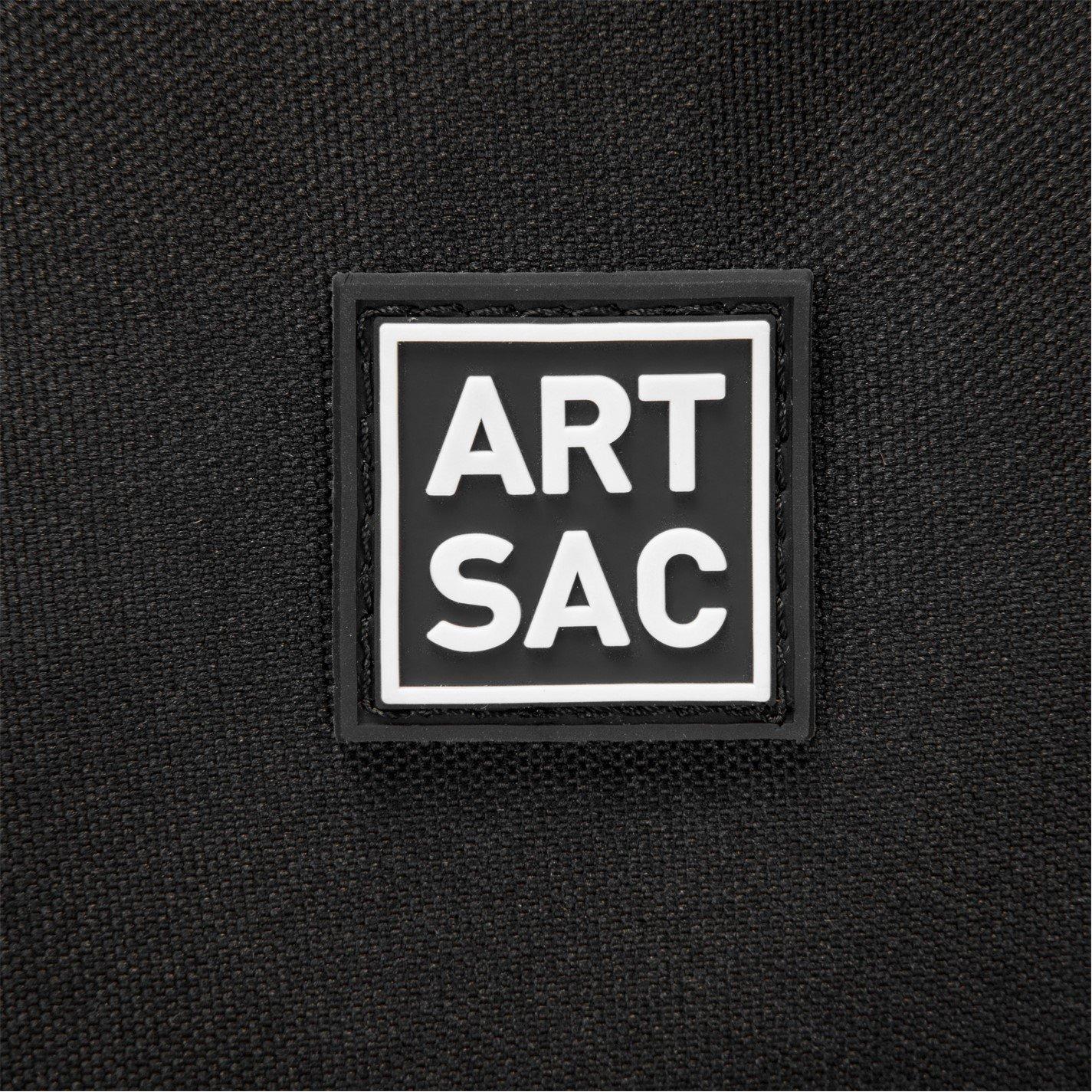 Black - Artsac - Artsac Front Pocket Backpack and Pencil Case Set - 4