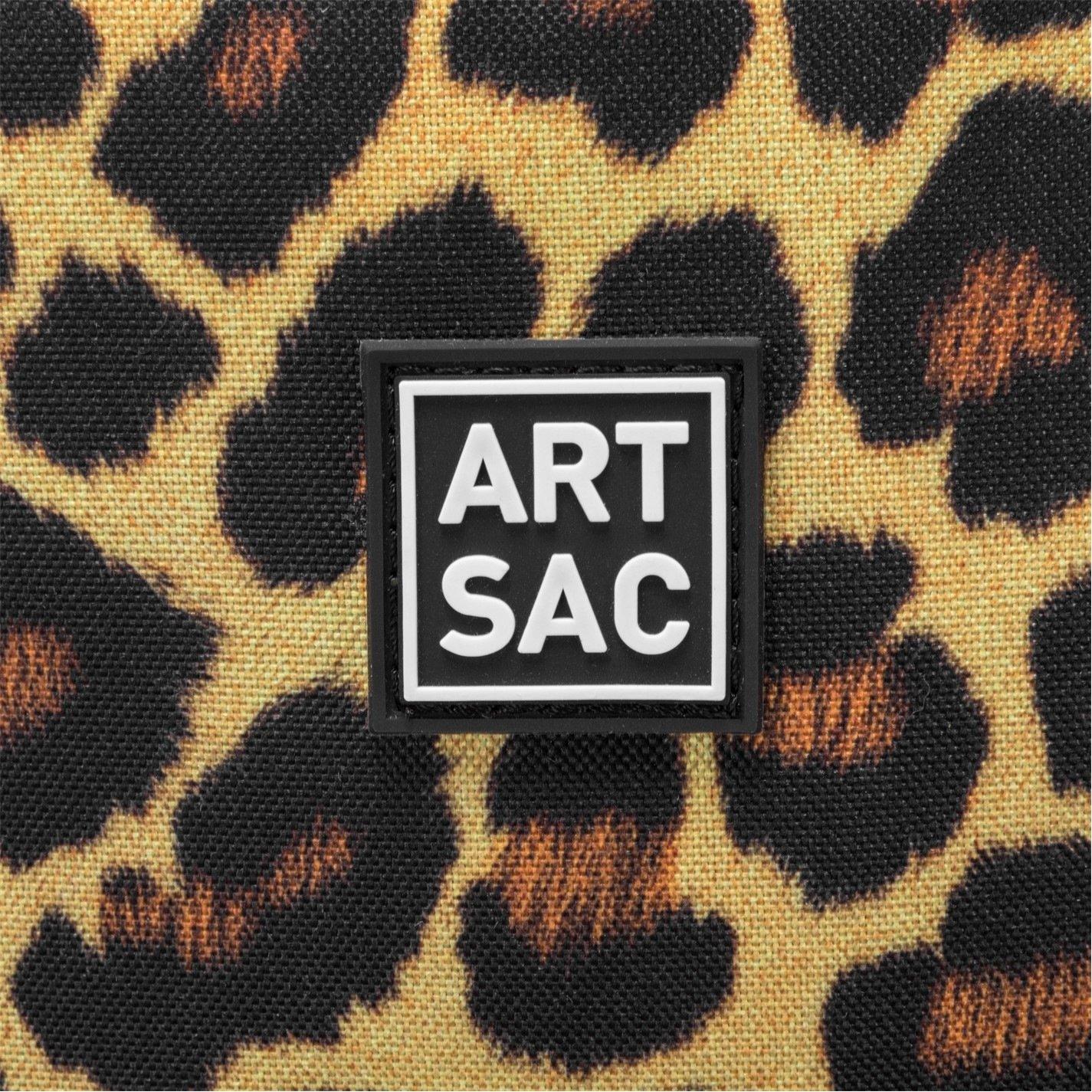 Leopard - Artsac - Artsac Front Pocket Backpack and Pencil Case Set - 4