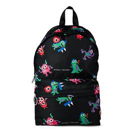 Off White Monster Print Backpack Juniors