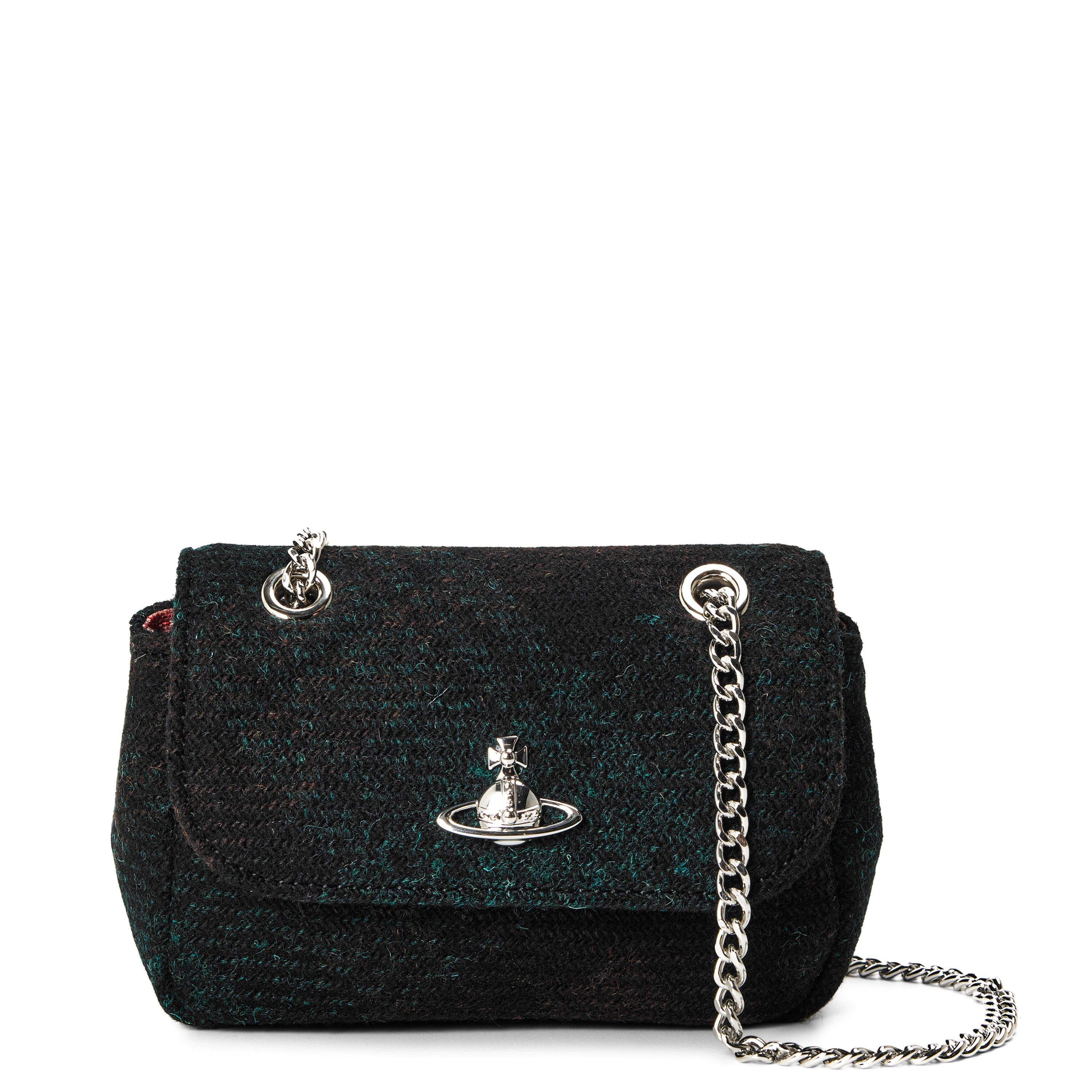 Vivienne Westwood Viv Sml Chain Purse Ld61 - Dark Check