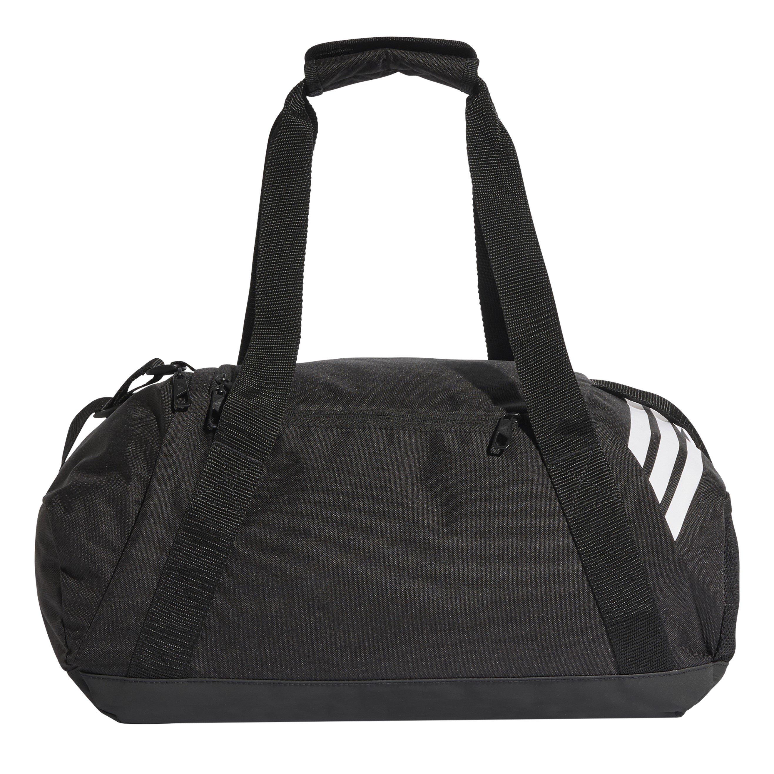 Black/White - adidas - Essentials 3-Stripes Duffel Bag Small - 2