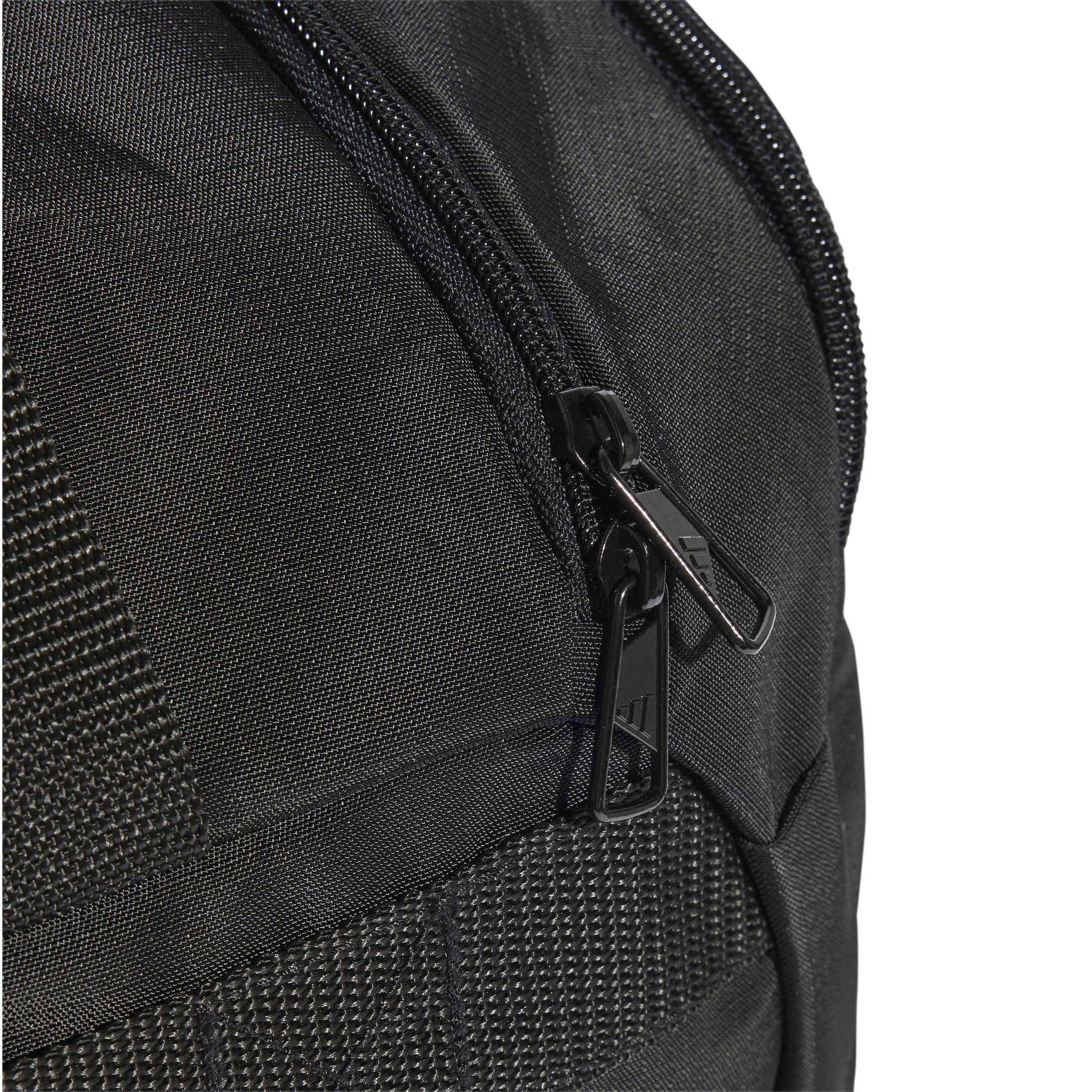 Black/White - adidas - Essentials 3-Stripes Duffel Bag Small - 8