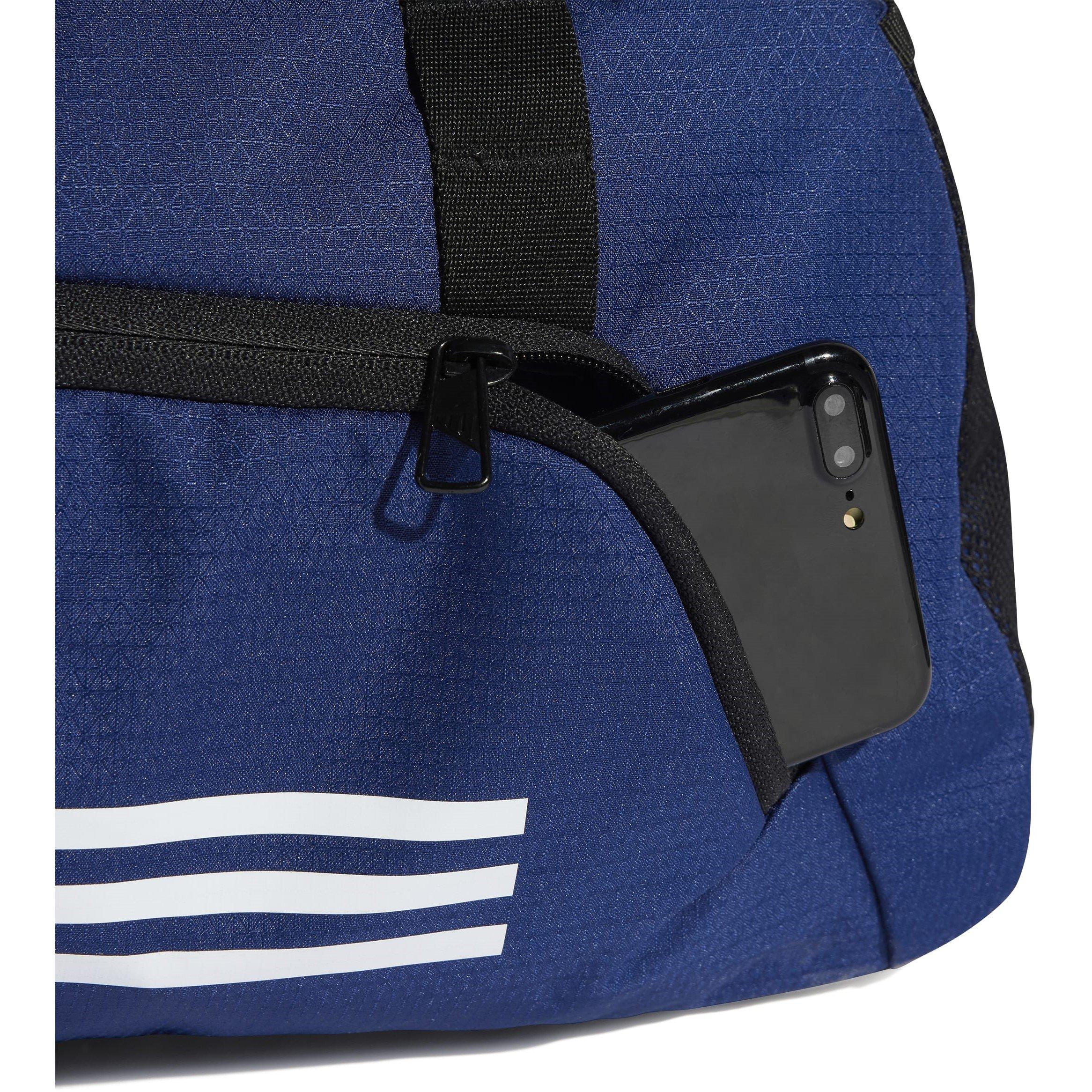 Marineblauw/Wit - adidas - Essentials 3-Stripes Duffel Bag Small - 6