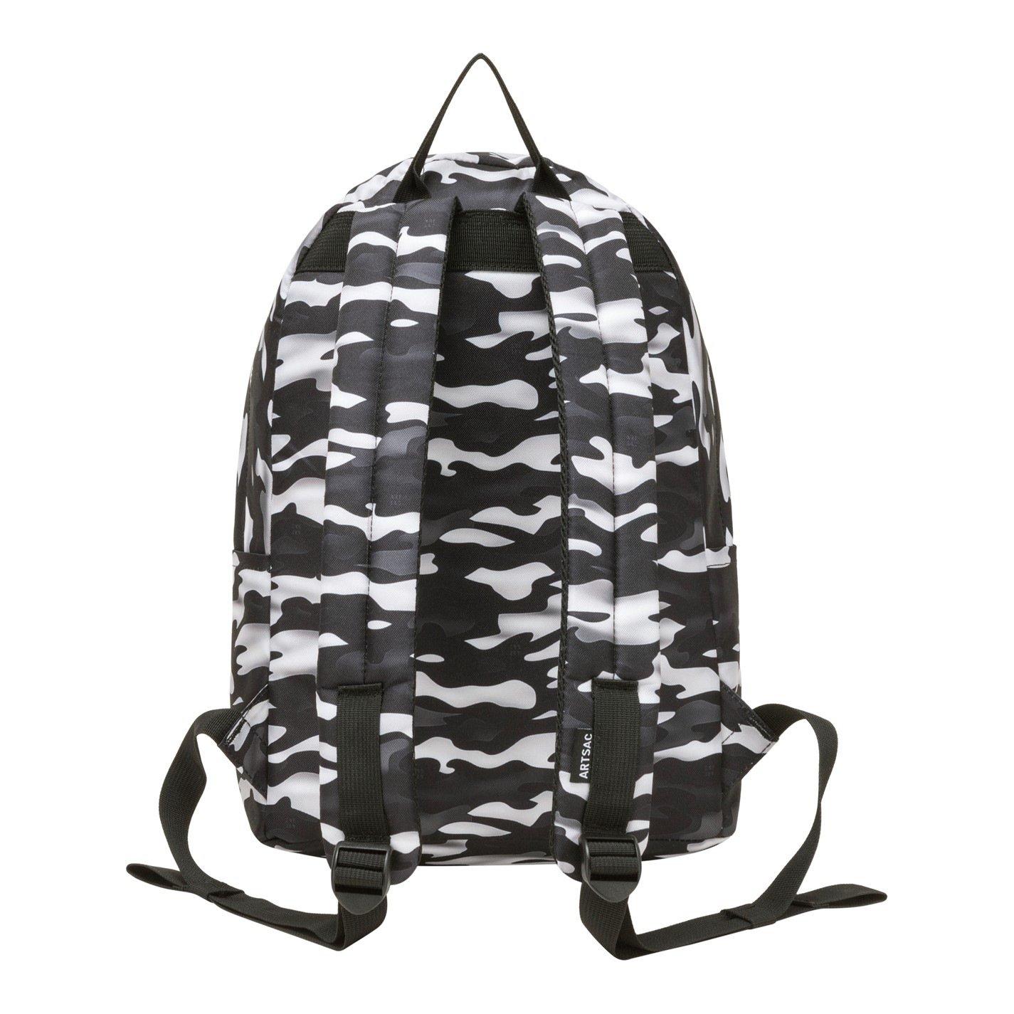 Multi - Artsac - Artsac Elastic Front Pocket Backpack - 5
