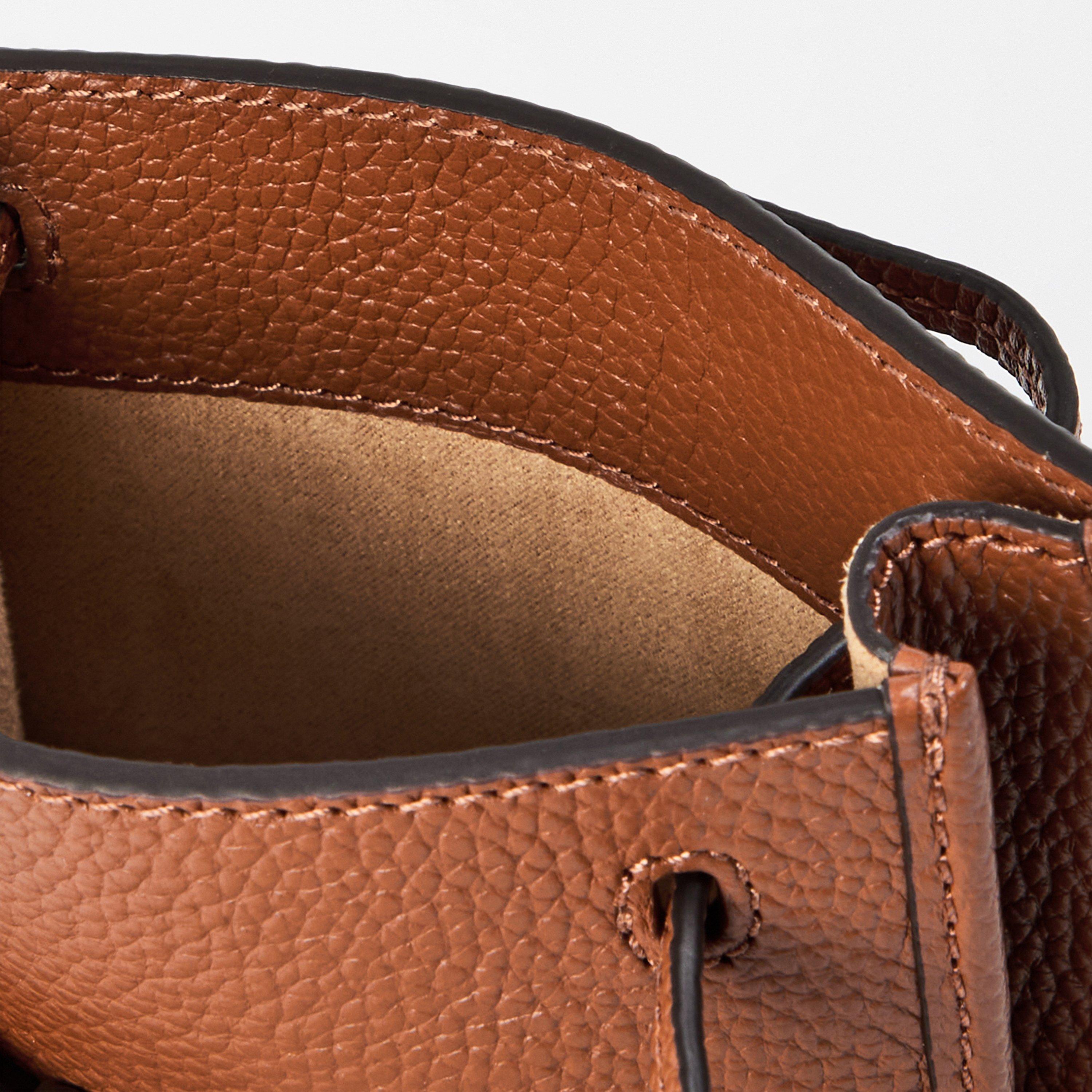 LAUREN TAN - Lauren by Ralph Lauren - Women's Cameryn Real Leather Phone Bag - 5