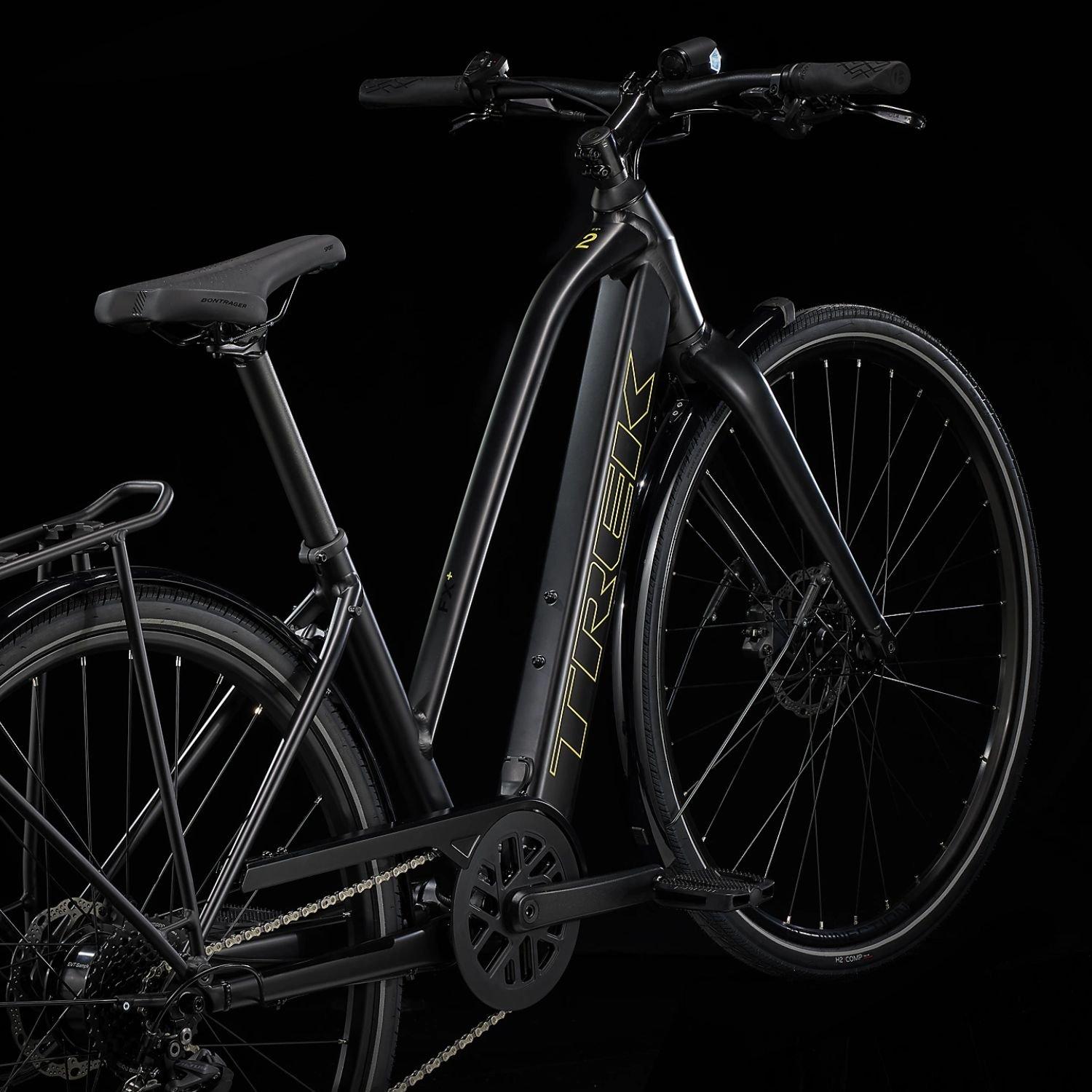 Trek Black 23 - Trek - FX+ 2 Stagger Electric Hybrid Bike - 3