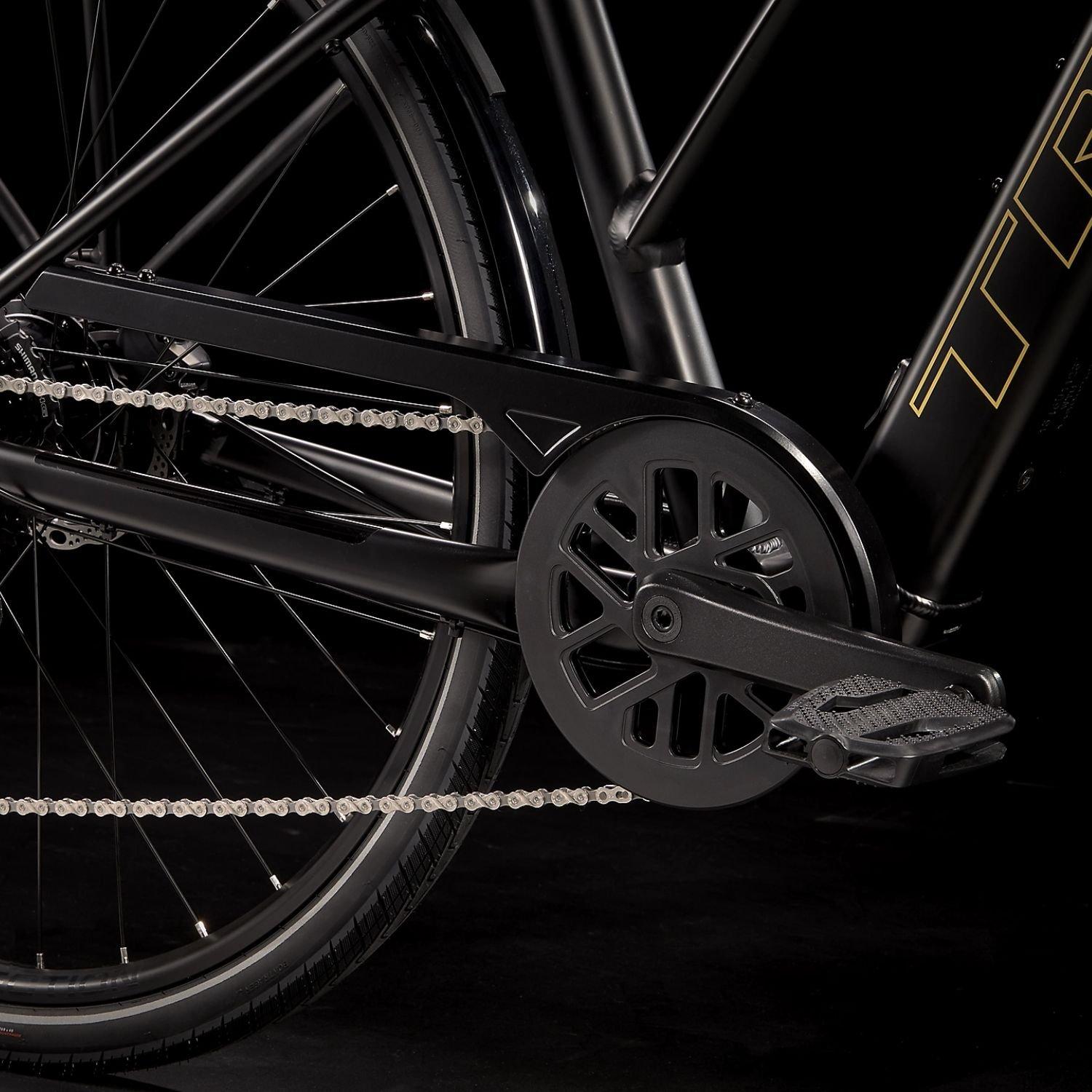 Trek Black 23 - Trek - FX+ 2 Stagger Electric Hybrid Bike - 6