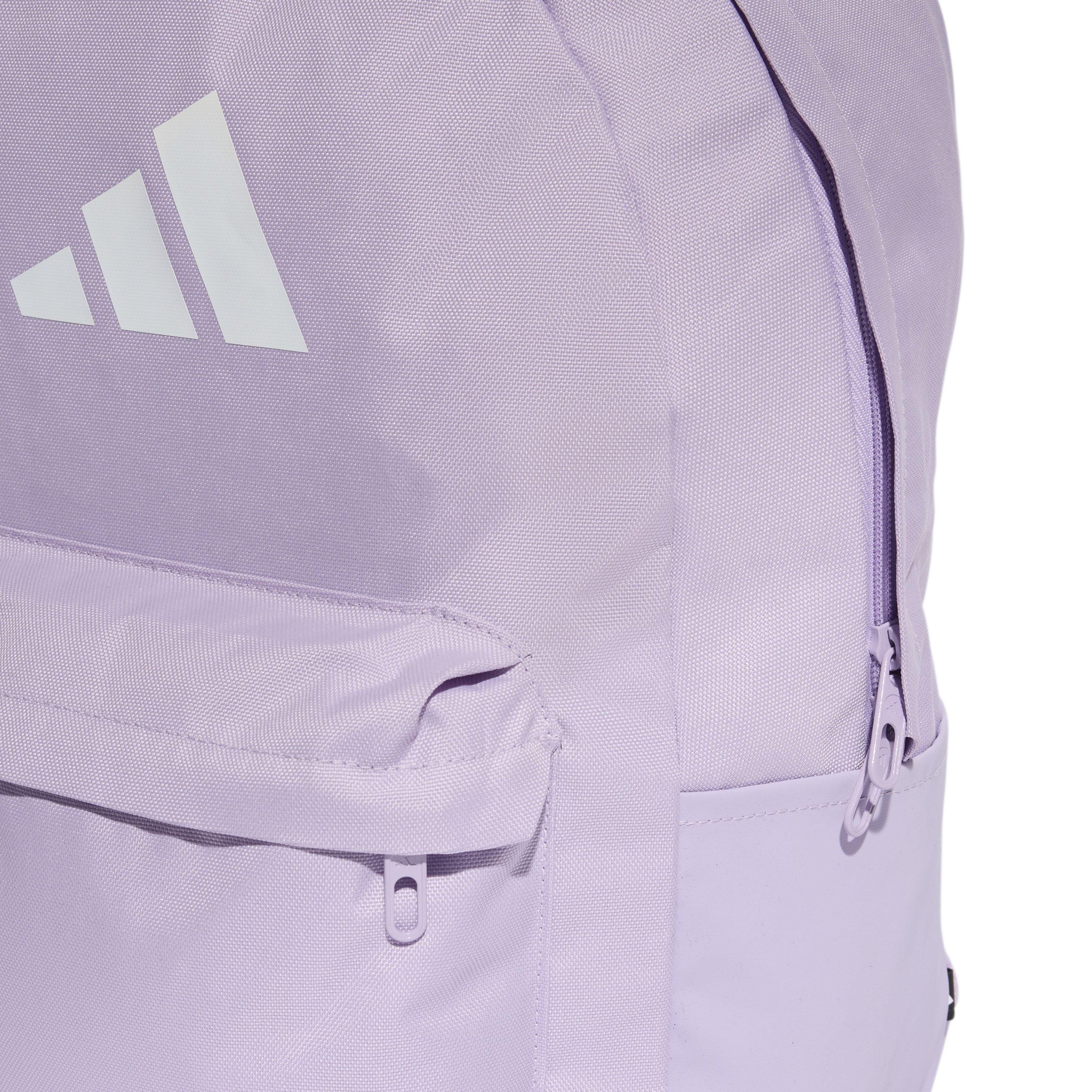 Pwdr Plum/Wht - adidas - Classic 3 Bar Logo Backpack - 6