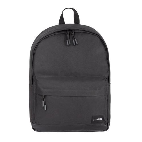 Black - Firetrap - Classic Backpack - 1