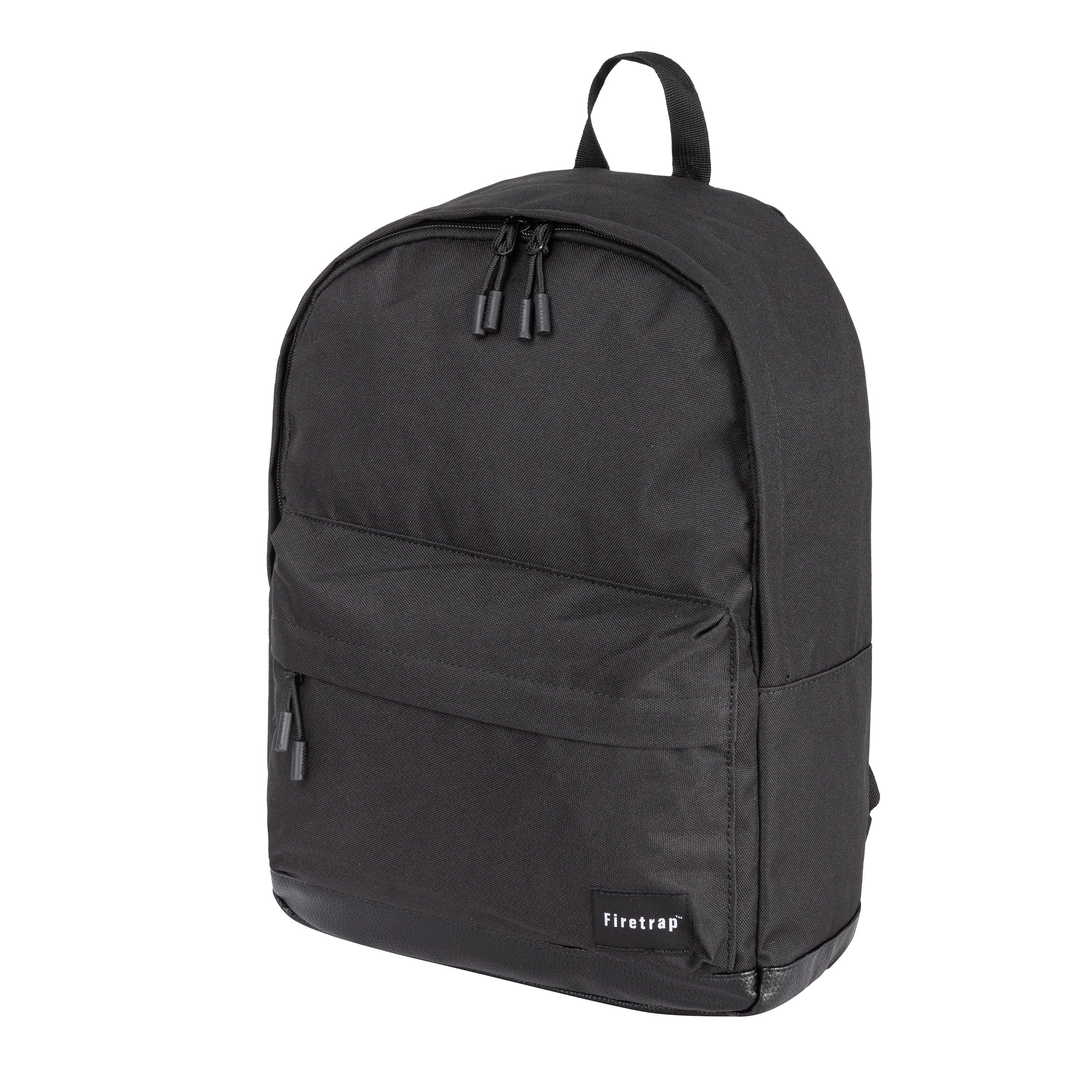 Zwart - Firetrap - Classic Backpack - 4