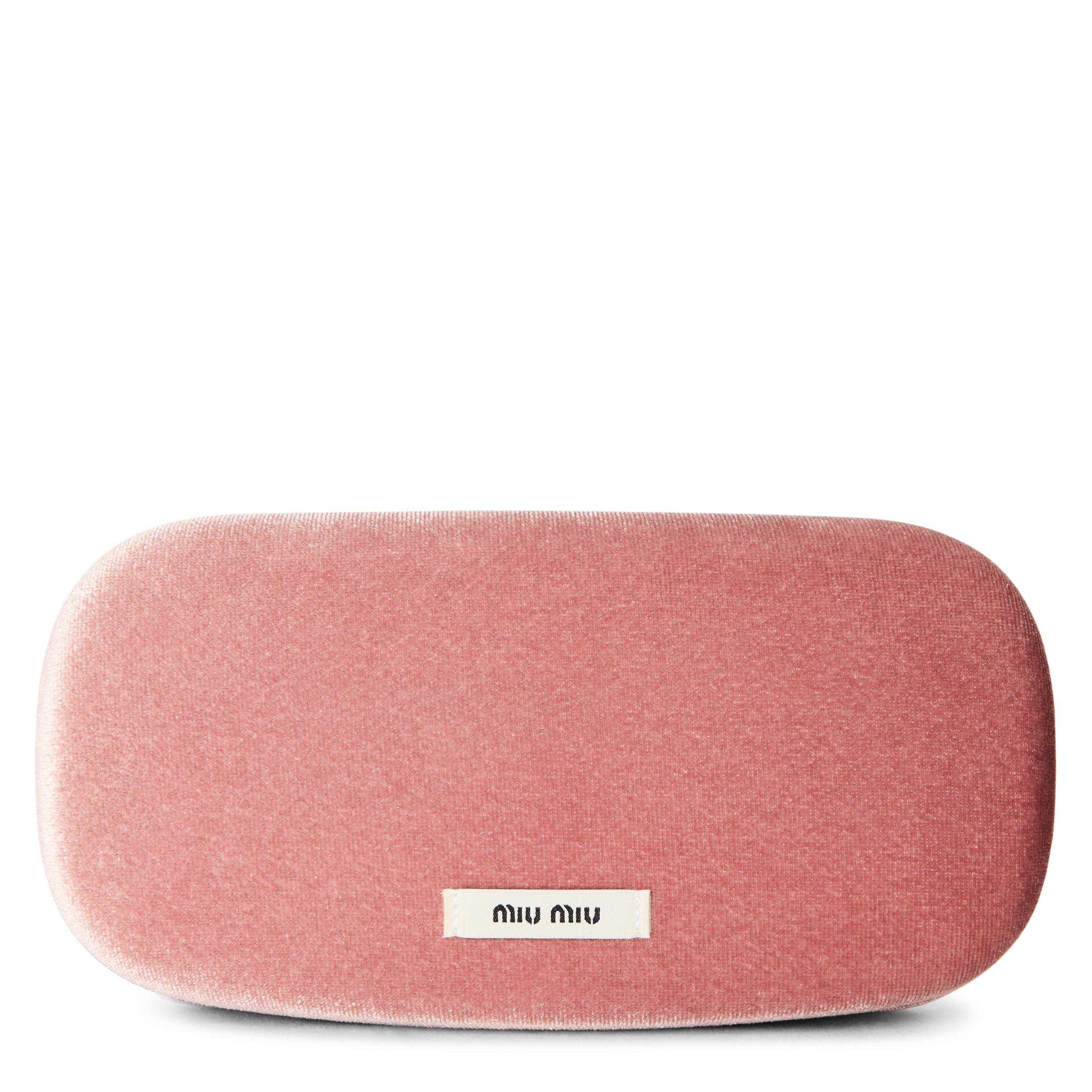 Black/Grey - Miu Miu - Women's 0MU 06ZS Oval Sunglasses - 4