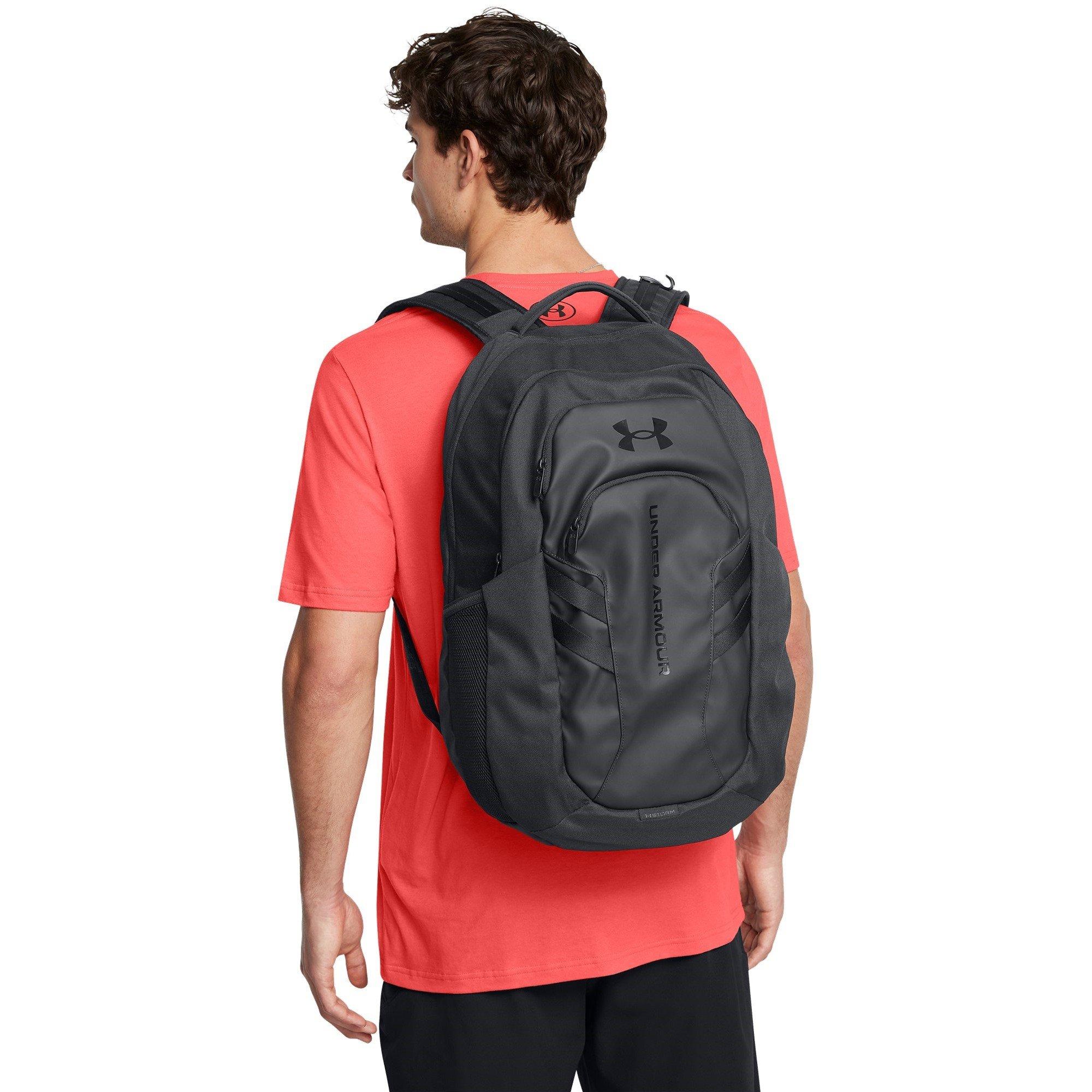 Black - Under Armour - Armour UA Hustle 6.0 Backpack - 3
