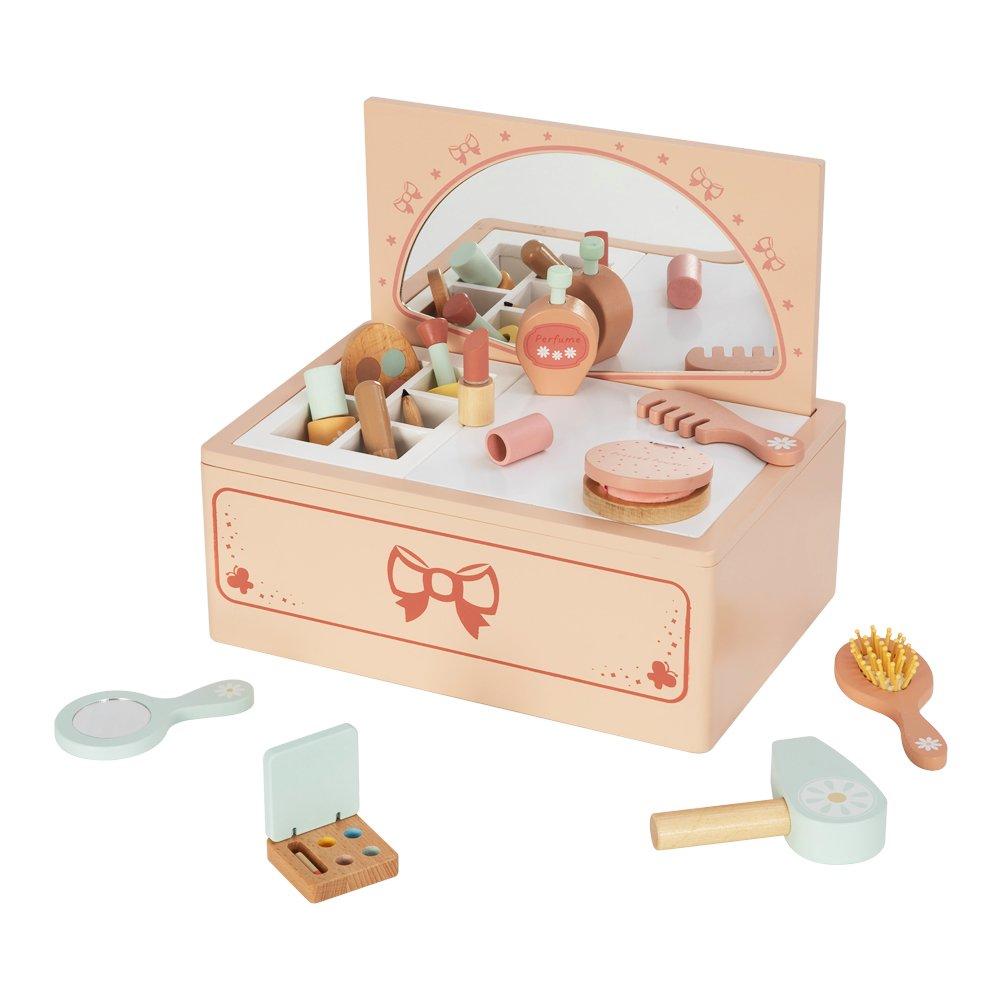 Pink - Tooky Toy - Wooden Vanity Case - 1