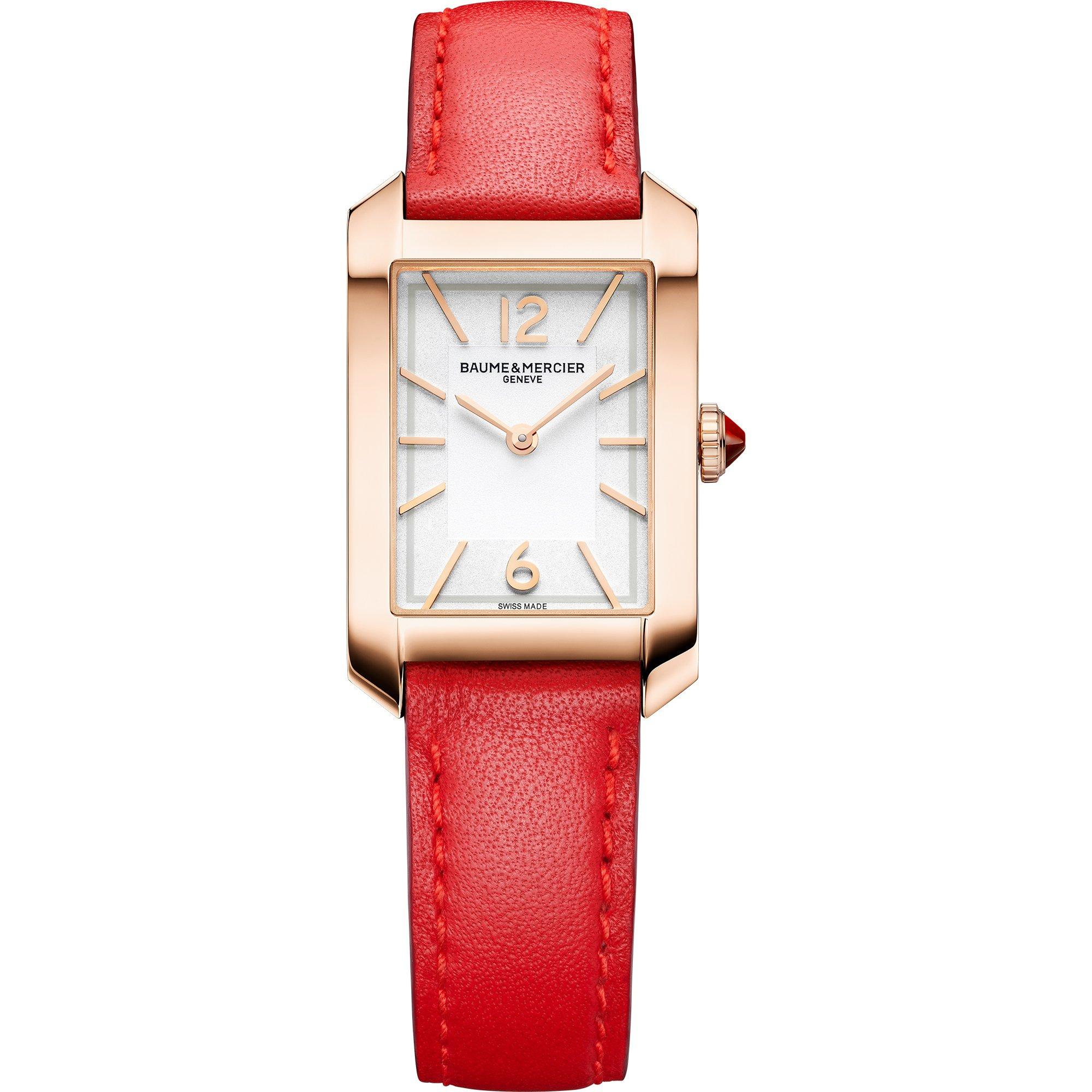 Red - Baume and Mercier - Hampton Quartz Watch