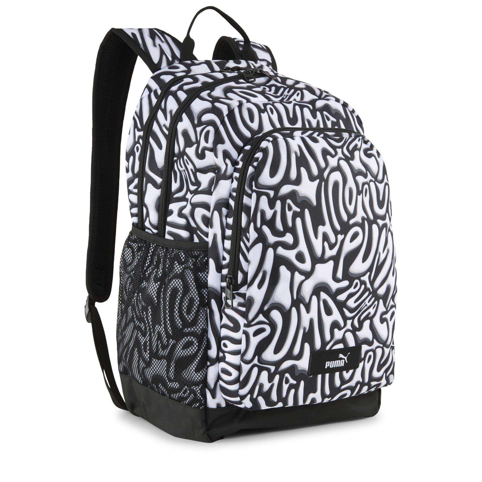 Black/Grafiti - Puma - Men's Academy AOP Backpack - 1