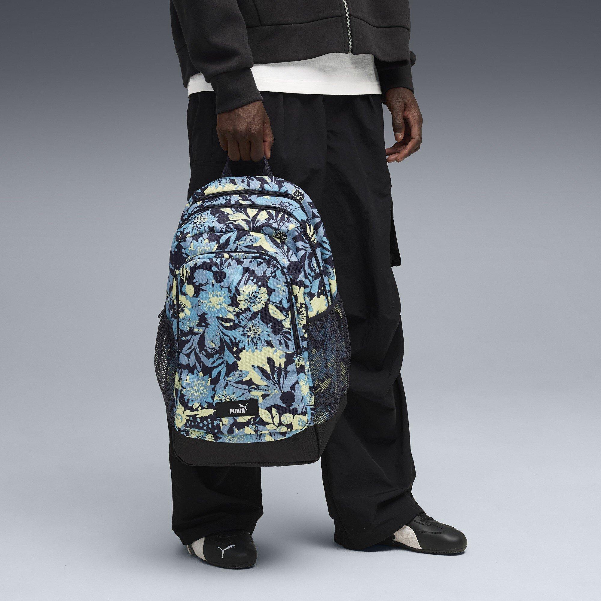 New Navy/Nature - Puma - Men's Academy AOP Backpack - 3