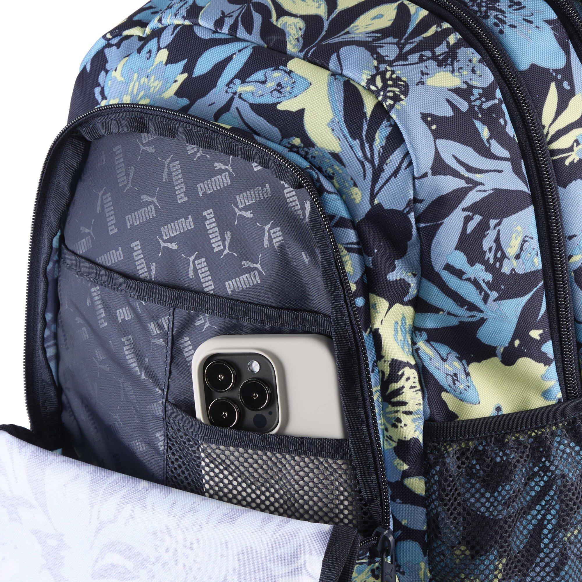 New Navy/Nature - Puma - Men's Academy AOP Backpack - 4