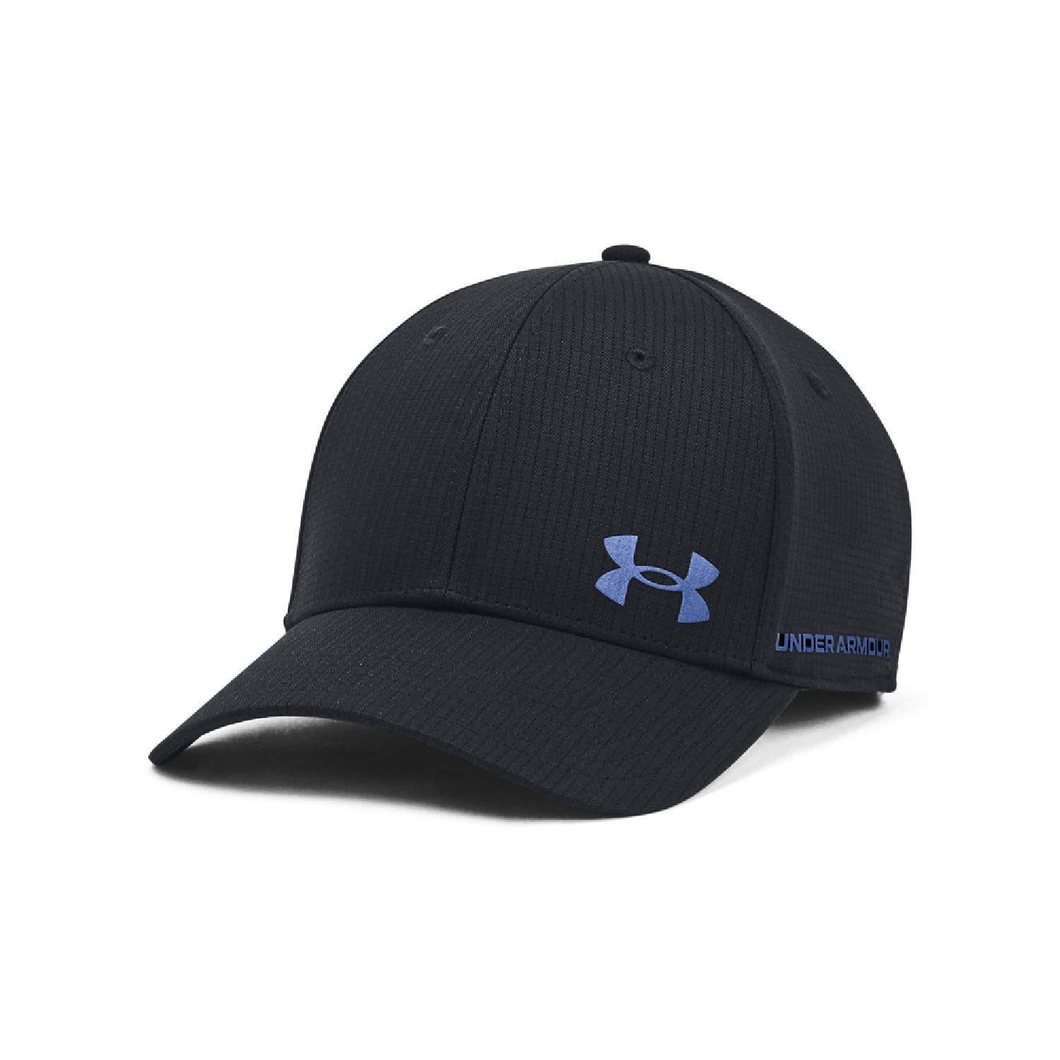 Black - Under Armour - ArmourVent Adjustable Flat Cap - 1