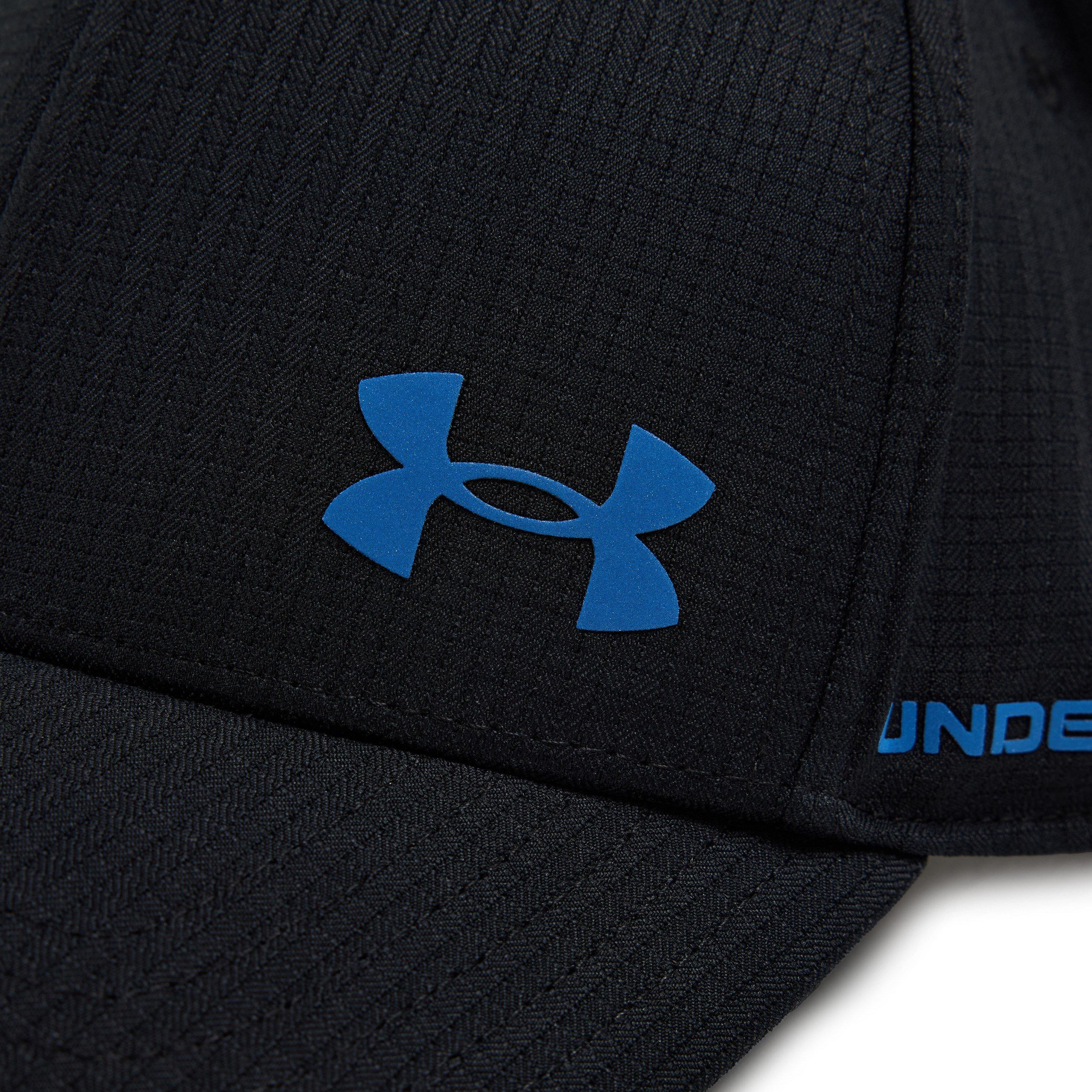Black - Under Armour - ArmourVent Adjustable Flat Cap - 3