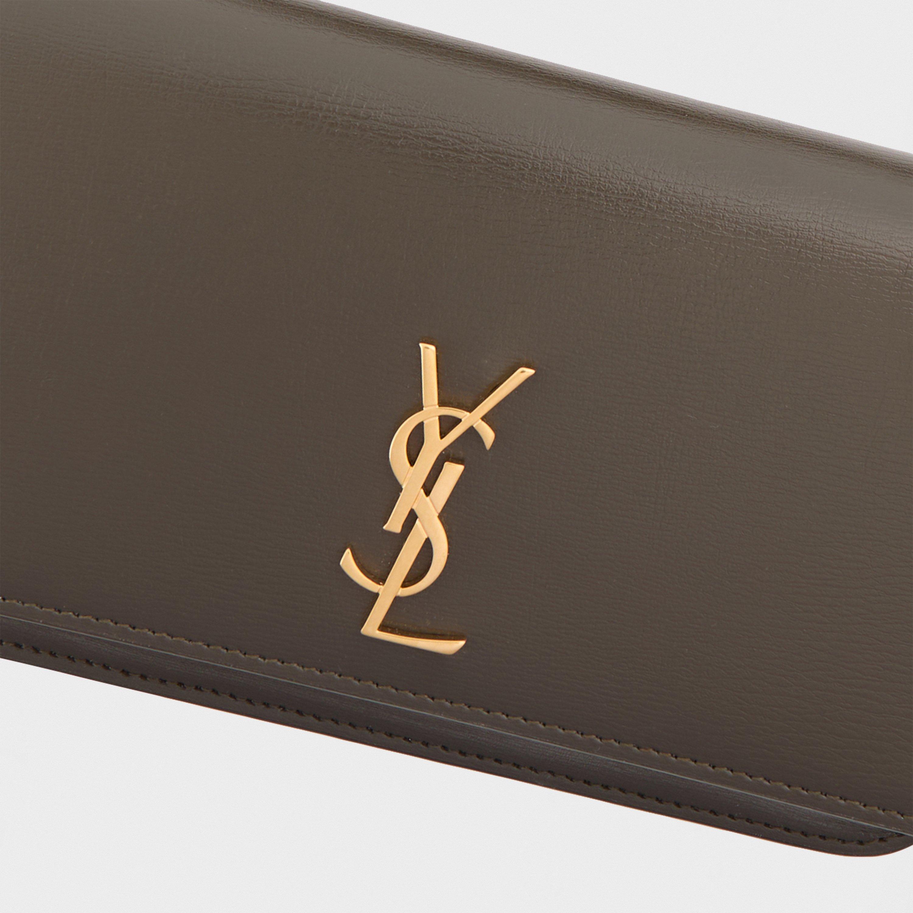 Light Musk - Saint Laurent - Cassandre Leather Phone Pouch - 4