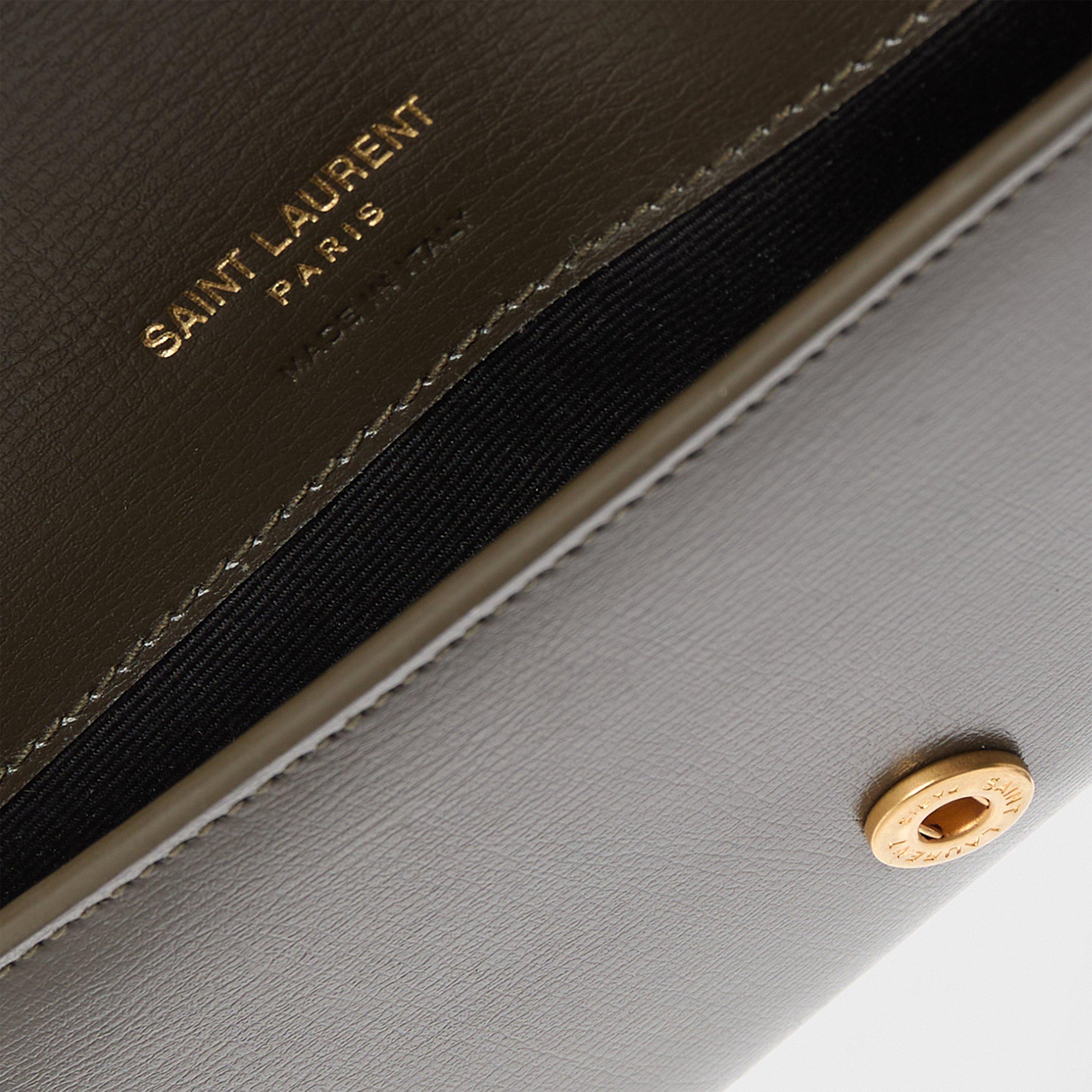 Light Musk - Saint Laurent - Cassandre Leather Phone Pouch - 5