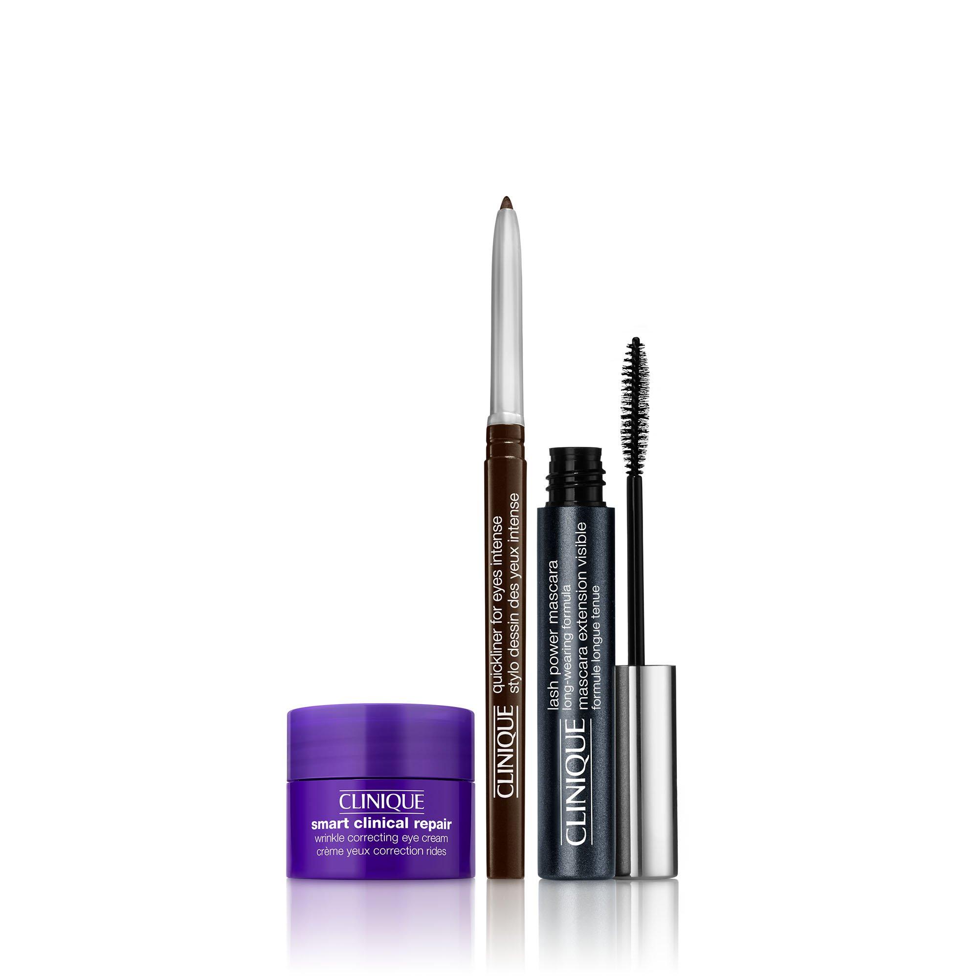 Clear - Clinique - Eye Essential: 24 Hour Lashes Lash Power Mascara Gift Set - 2