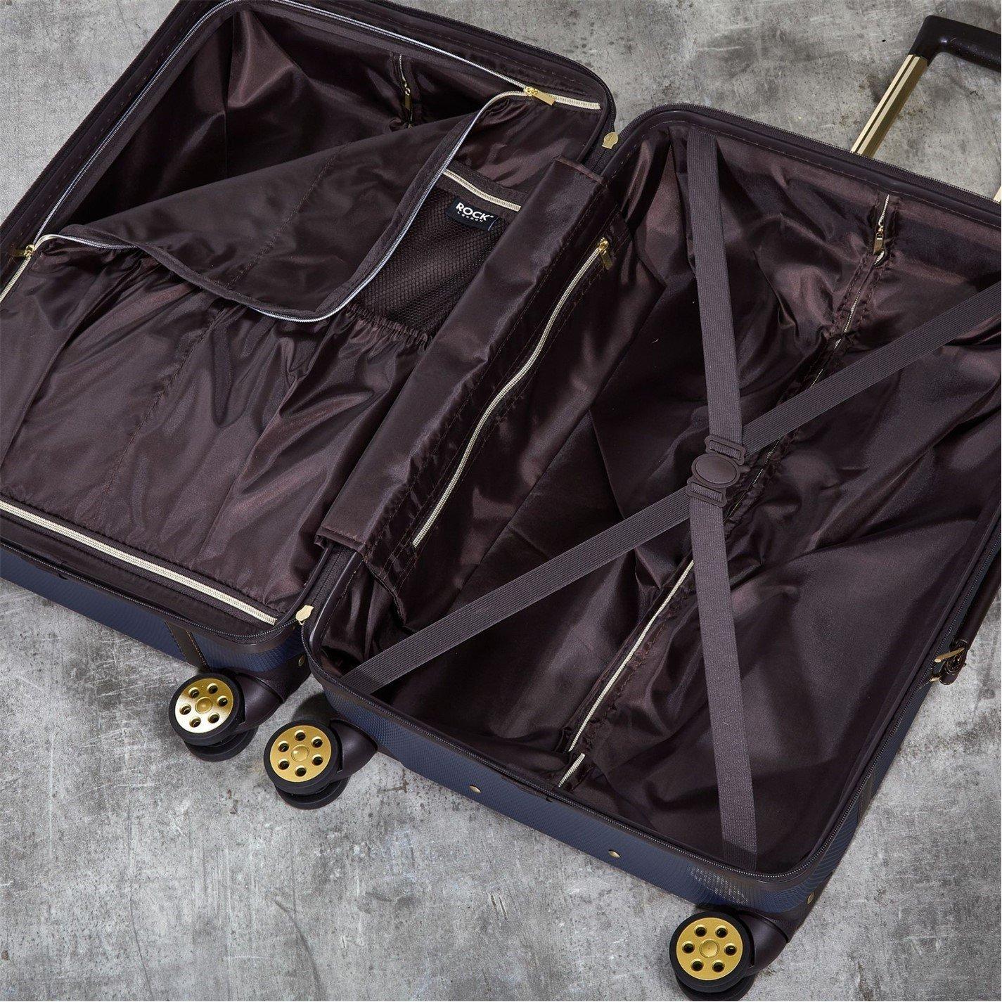 Navy - Rock - Rock Vintage Suitcase Navy - 4
