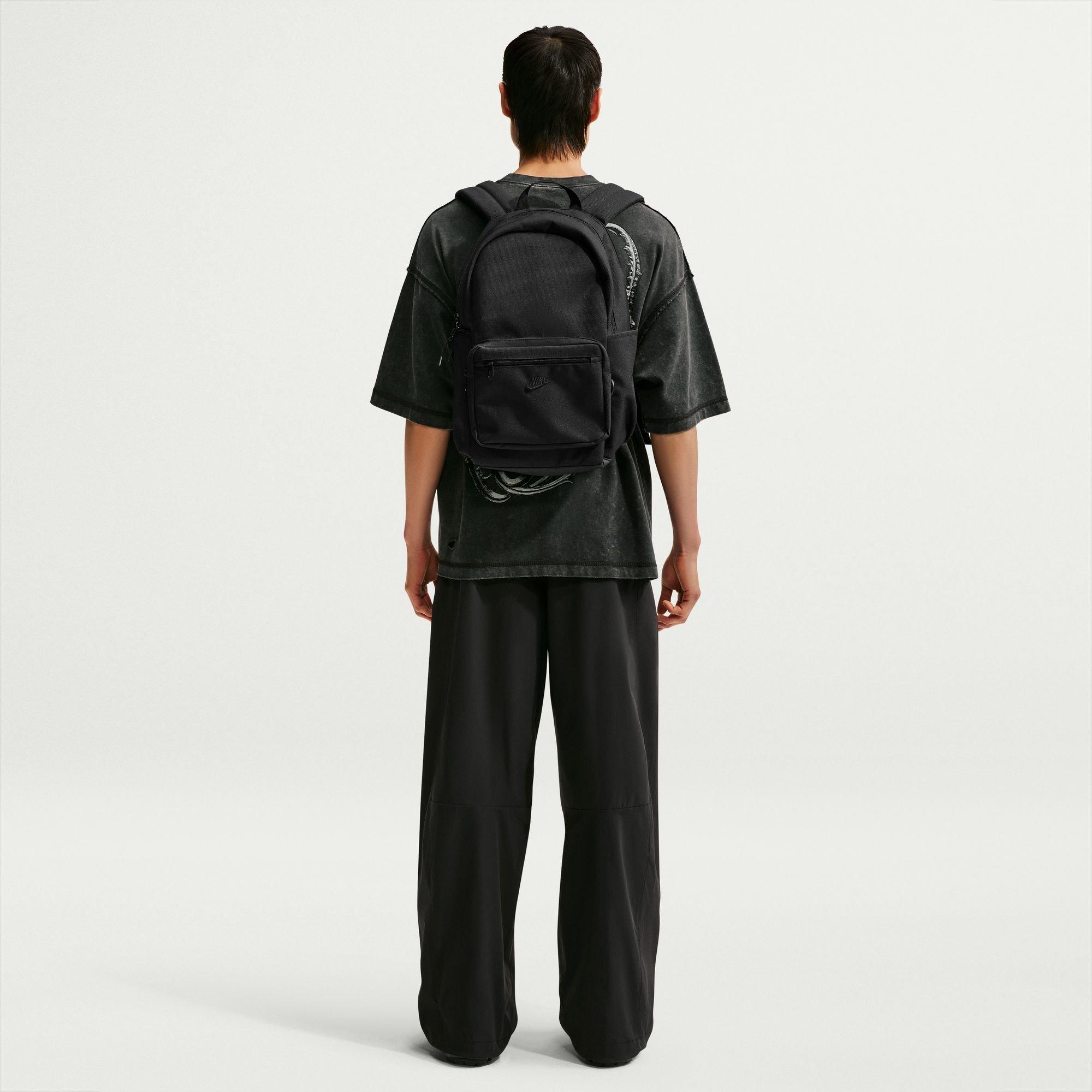 Black/Blk/Black - Nike - Heritage 10 Backpack - 7