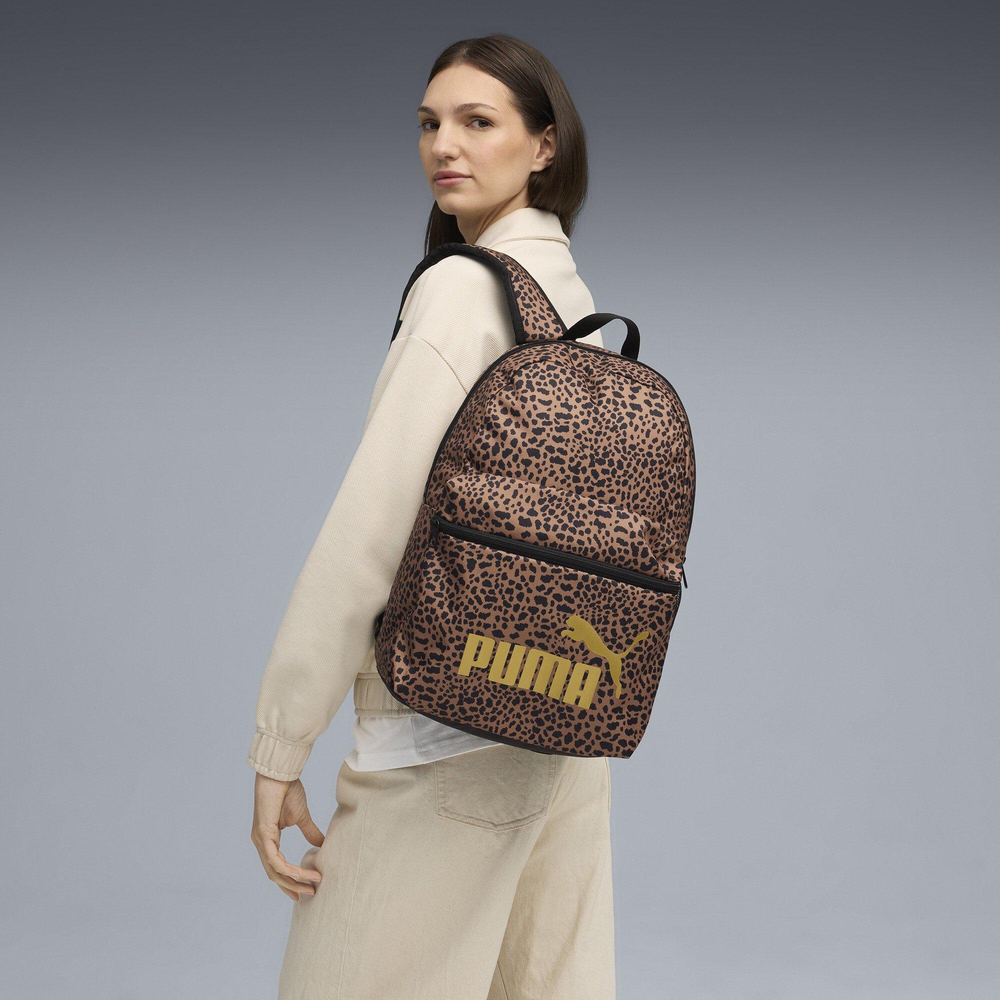 Zwart/Leopard - Puma - Men's Phase Aop Backpack - 3