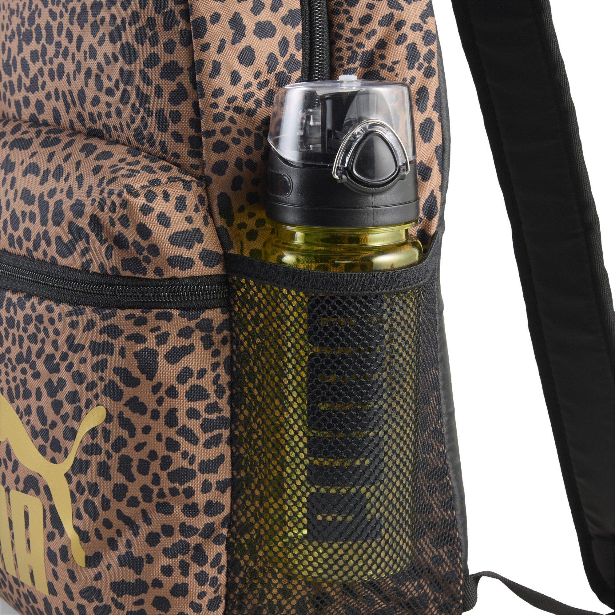 Zwart/Leopard - Puma - Men's Phase Aop Backpack - 5