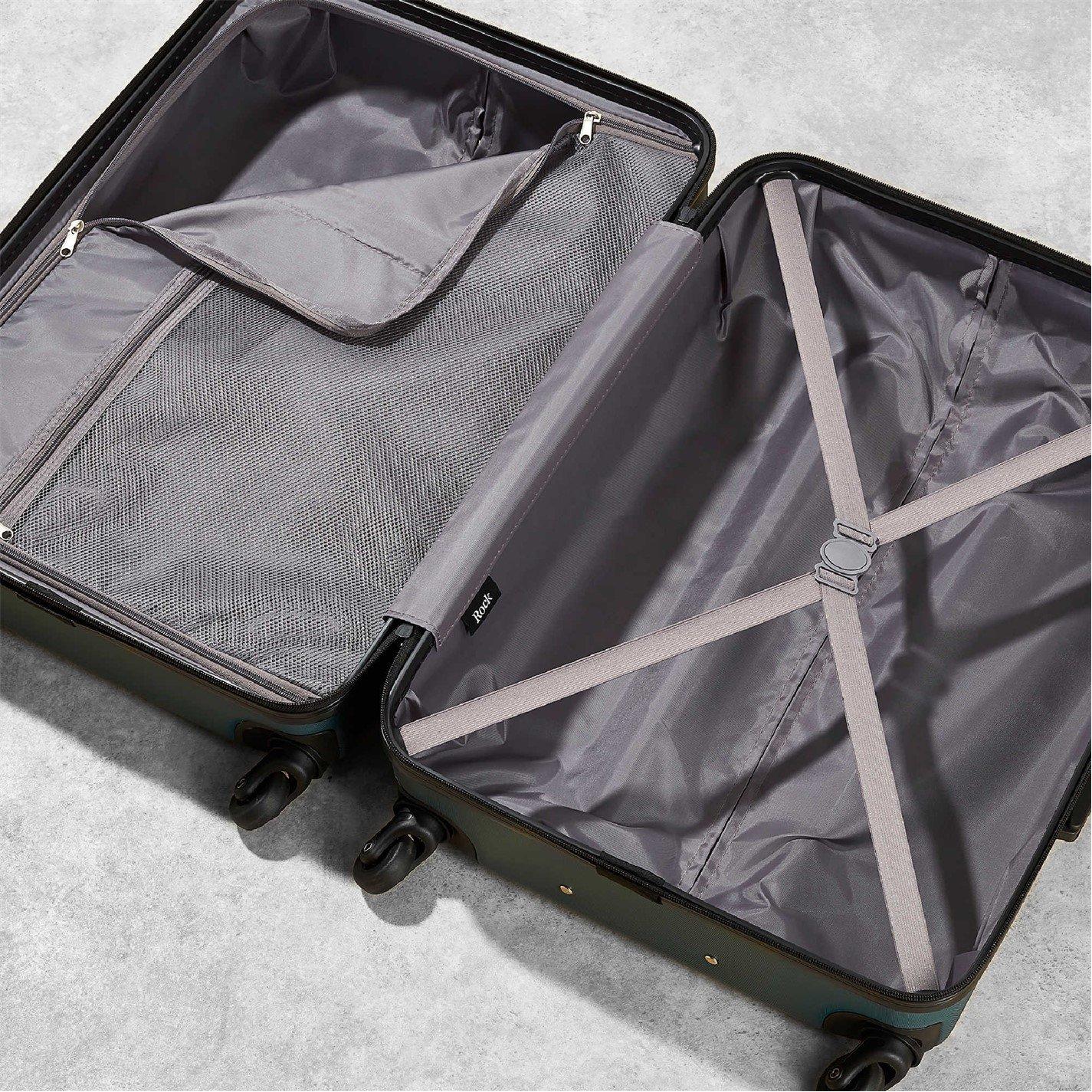 Teal - Rock - Rock Seattle Suitcase Teal - 4