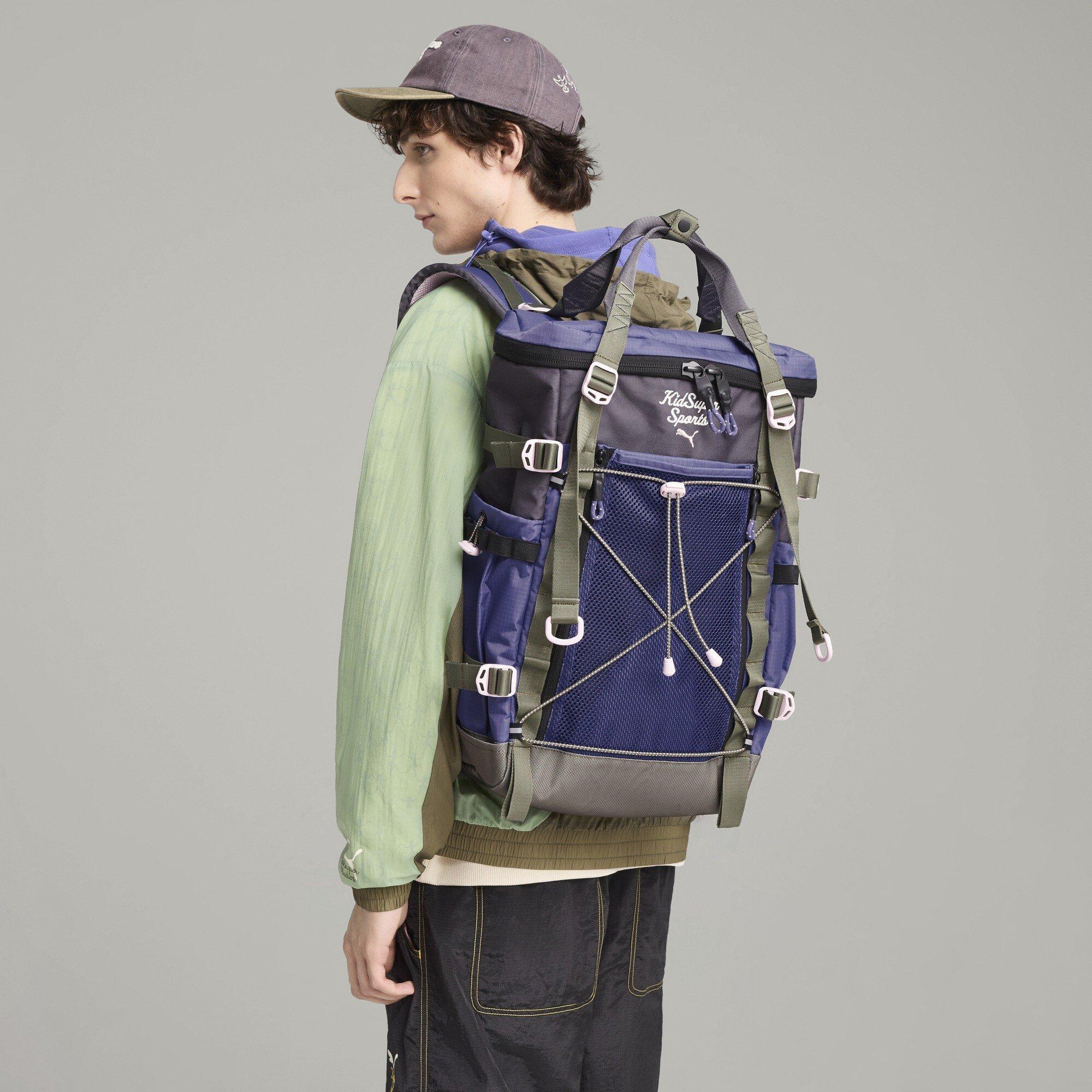 Dark Coal/Multi - Puma - Puma X Kidsuper Backpack Mens - 3