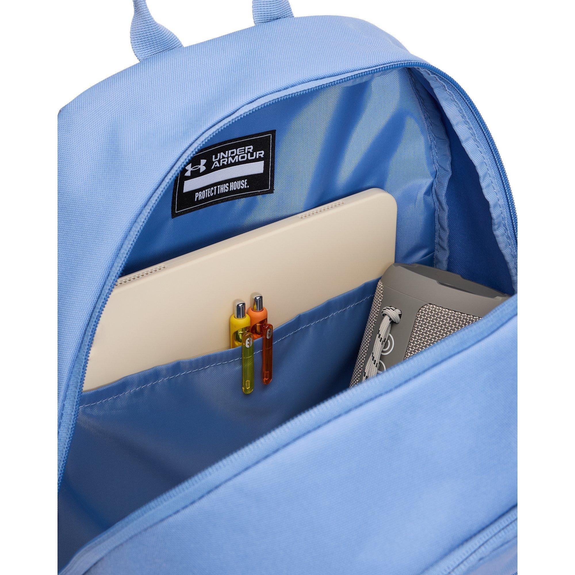 Blue Float/Wht - Under Armour - Hustle Lite Backpack - 3