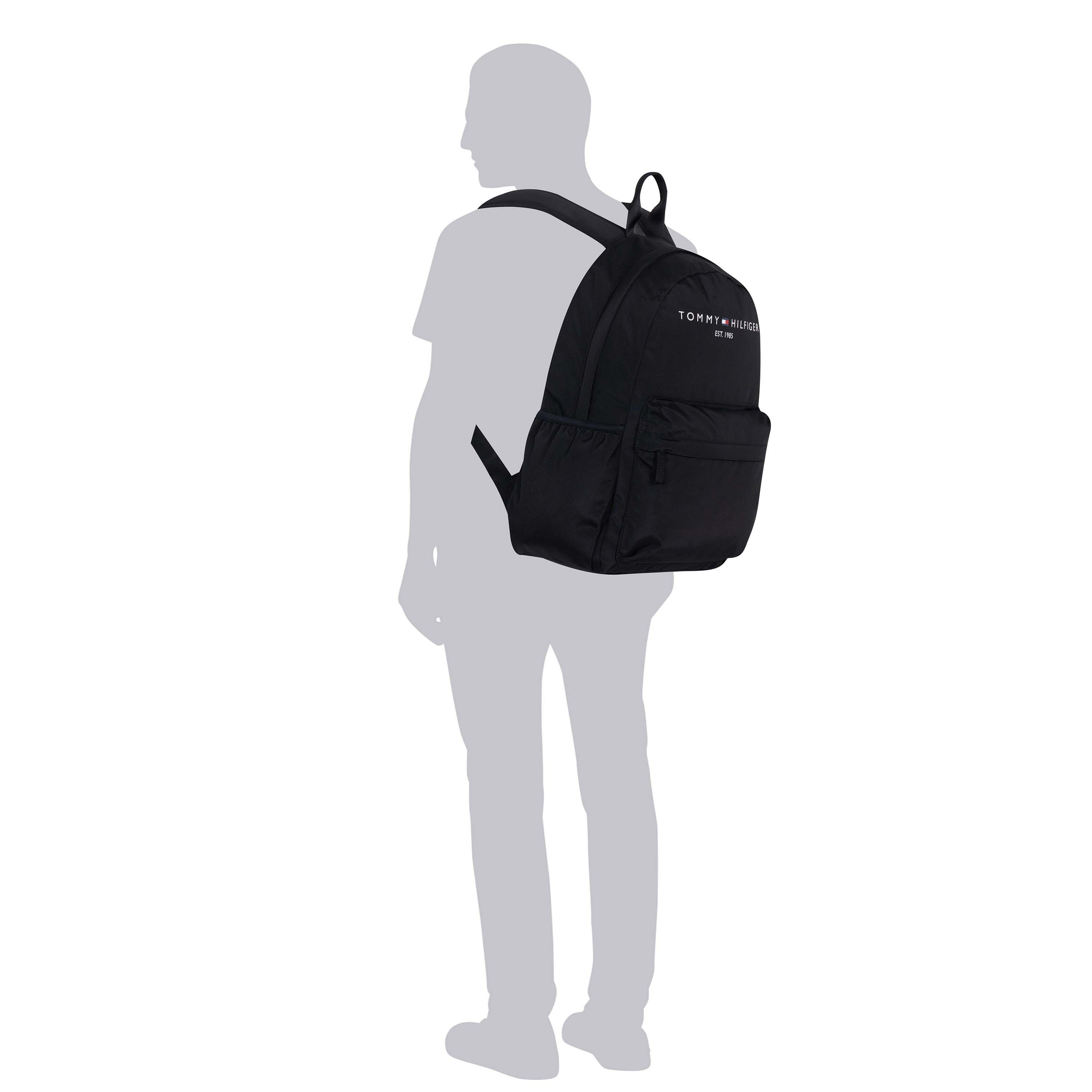 Black BDS - Tommy Hilfiger - Essentials Backpack Juniors - 3