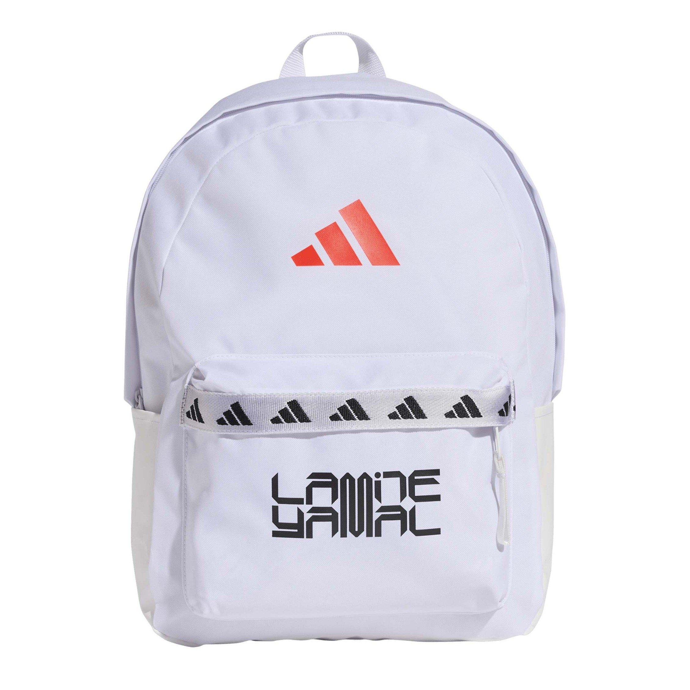 White/Lucred - adidas - Classic Tape Backpack - 1