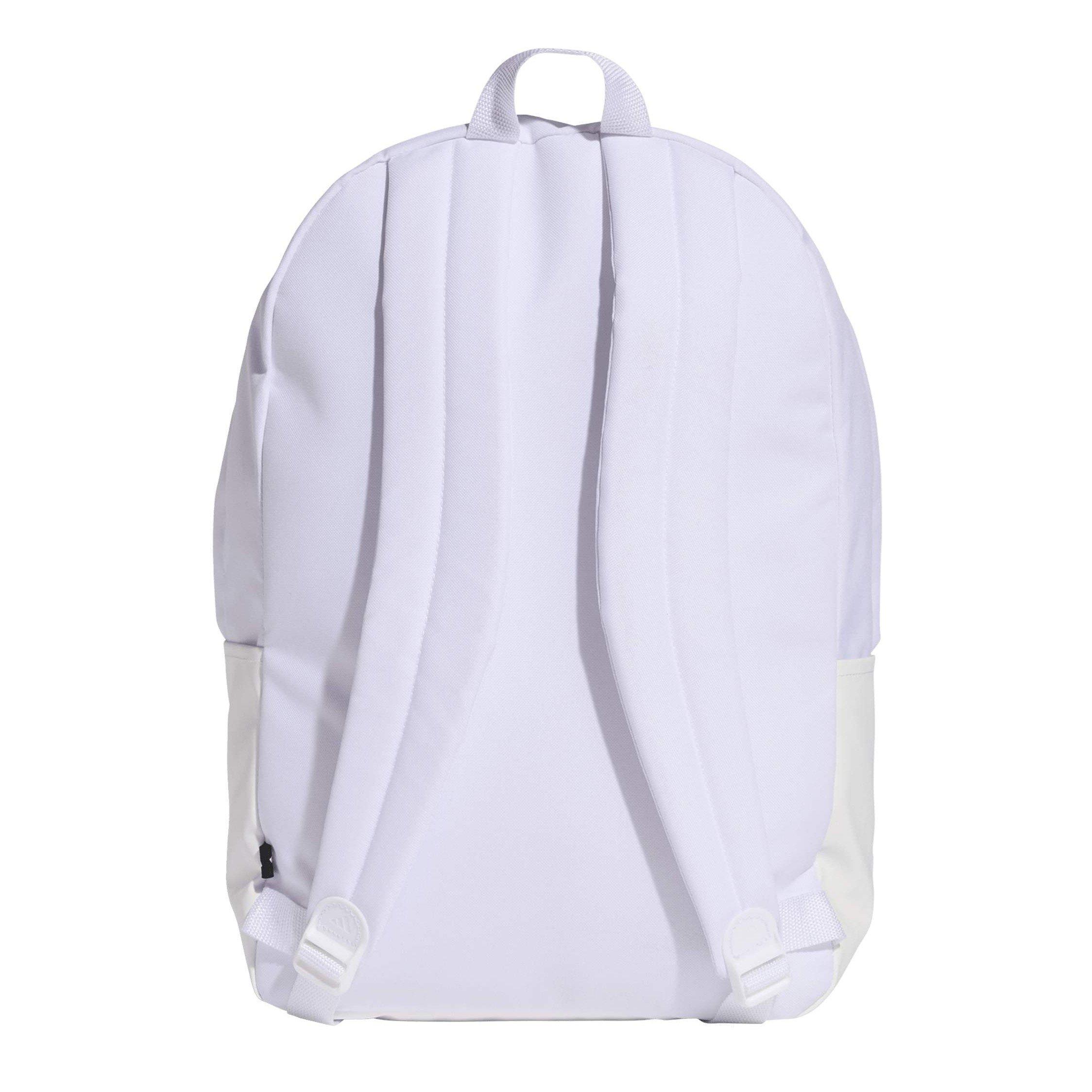 White/Lucred - adidas - Classic Tape Backpack - 2
