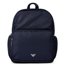 Emporio Armani Logo Backpack Juniors