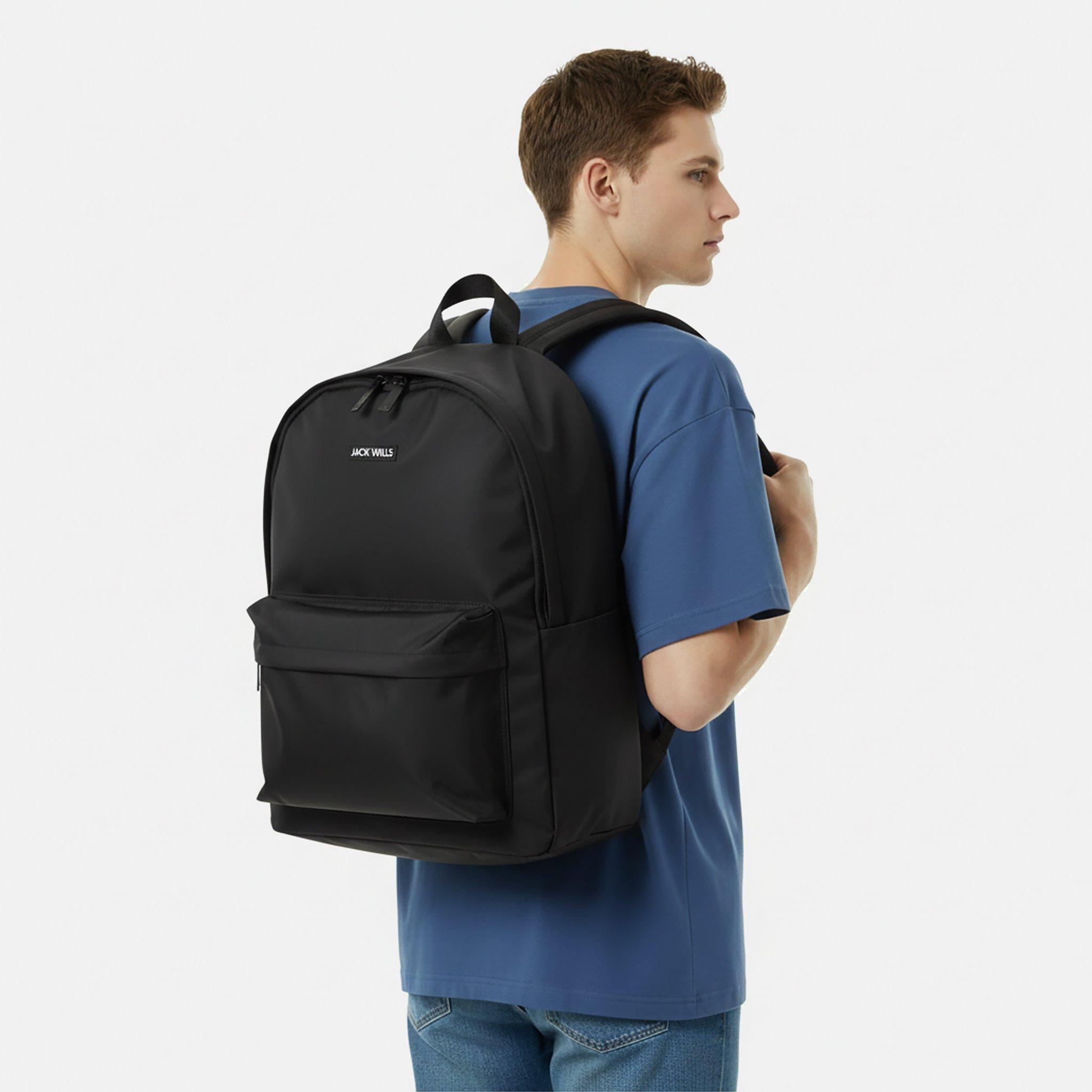 Black - Jack Wills - Classic Backpack - 2
