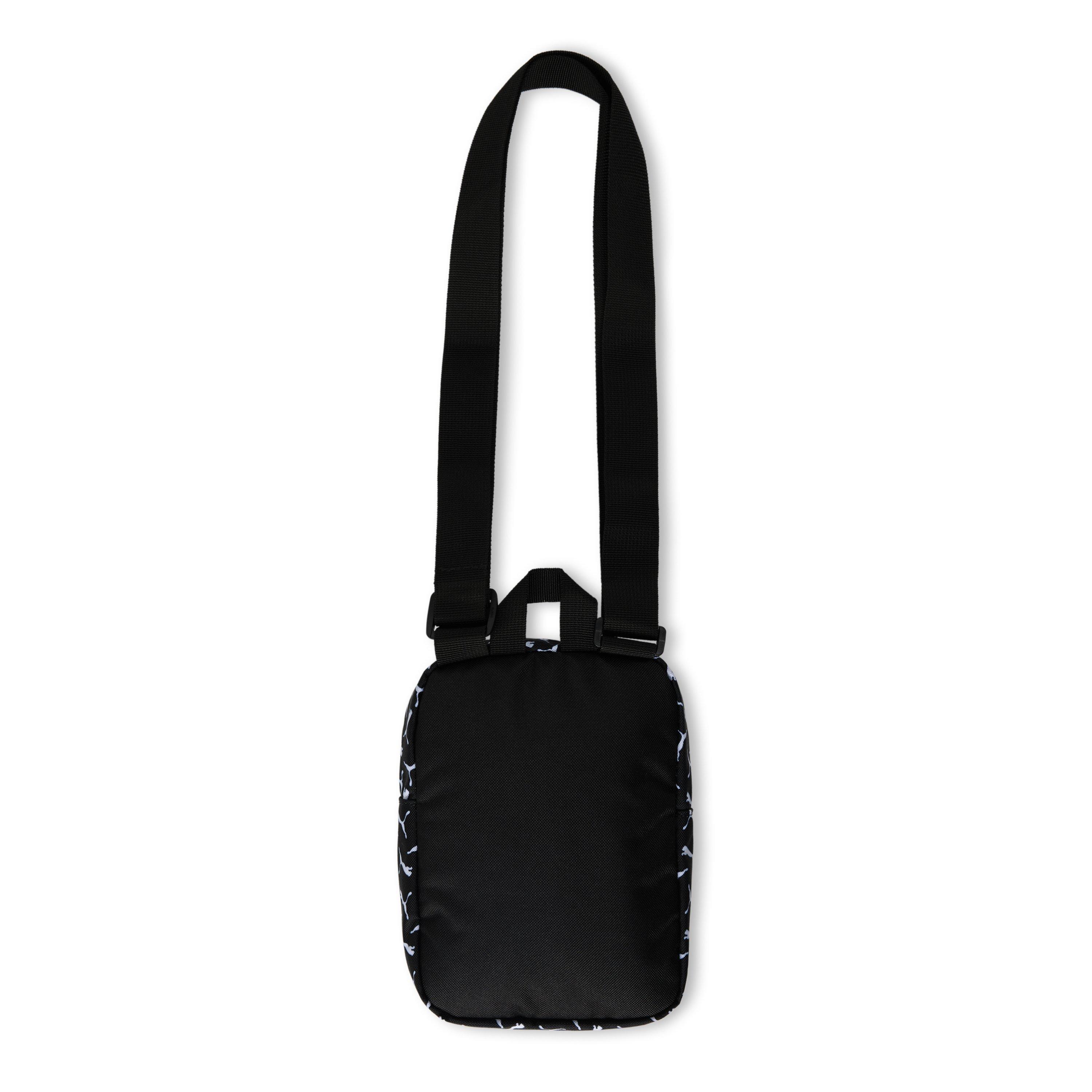 Black/Logo/Aop - Puma - Men's Phase Aop Portable Cross Body Bag - 2