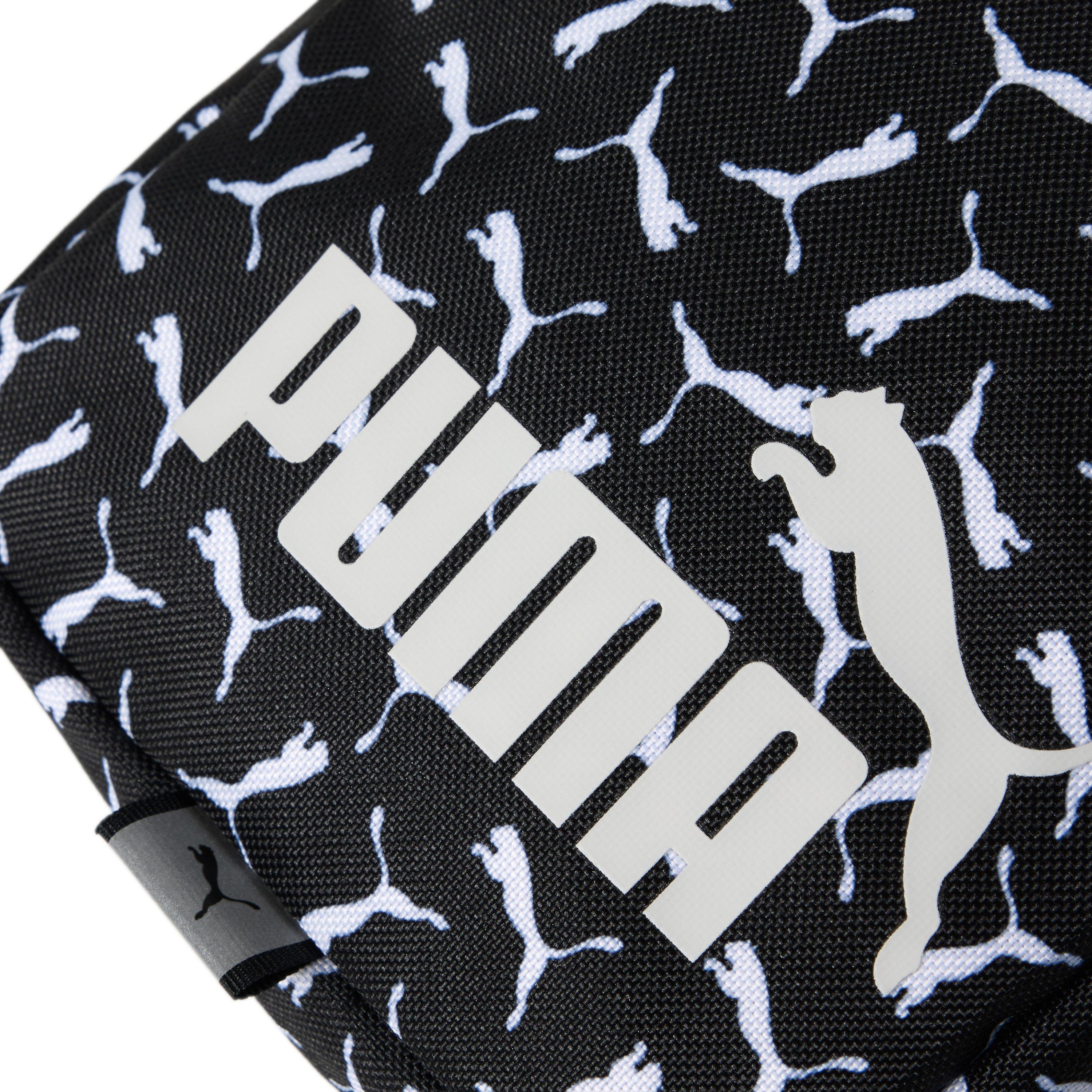 Black/Logo/Aop - Puma - Men's Phase Aop Portable Cross Body Bag - 3