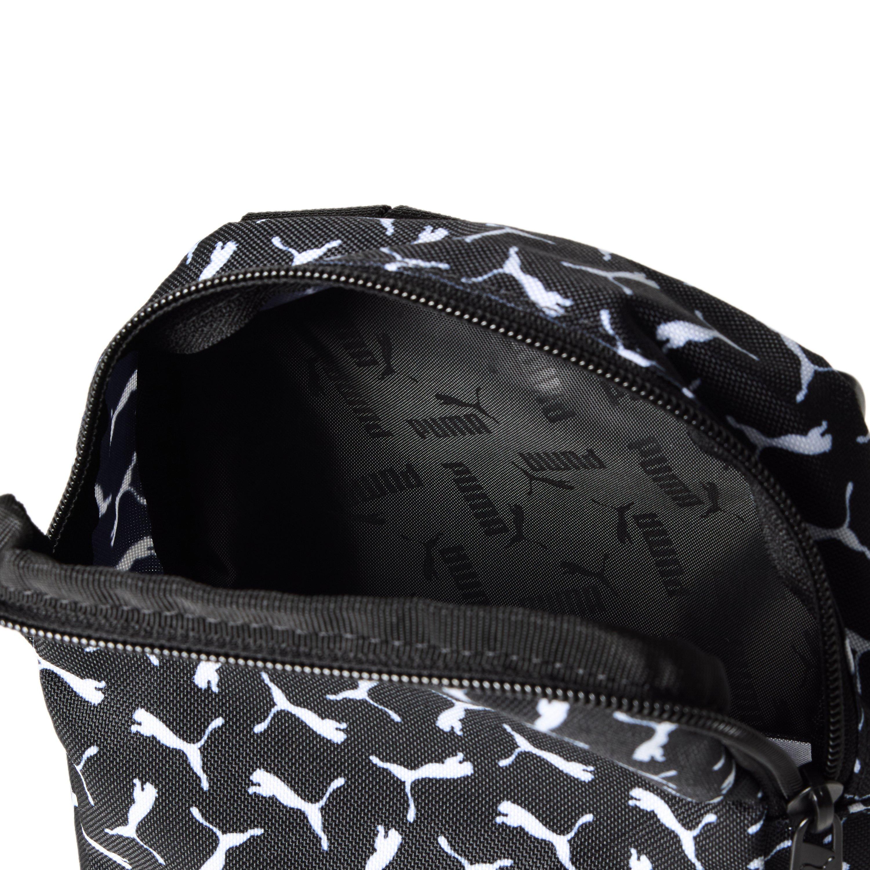 Black/Logo/Aop - Puma - Men's Phase Aop Portable Cross Body Bag - 4