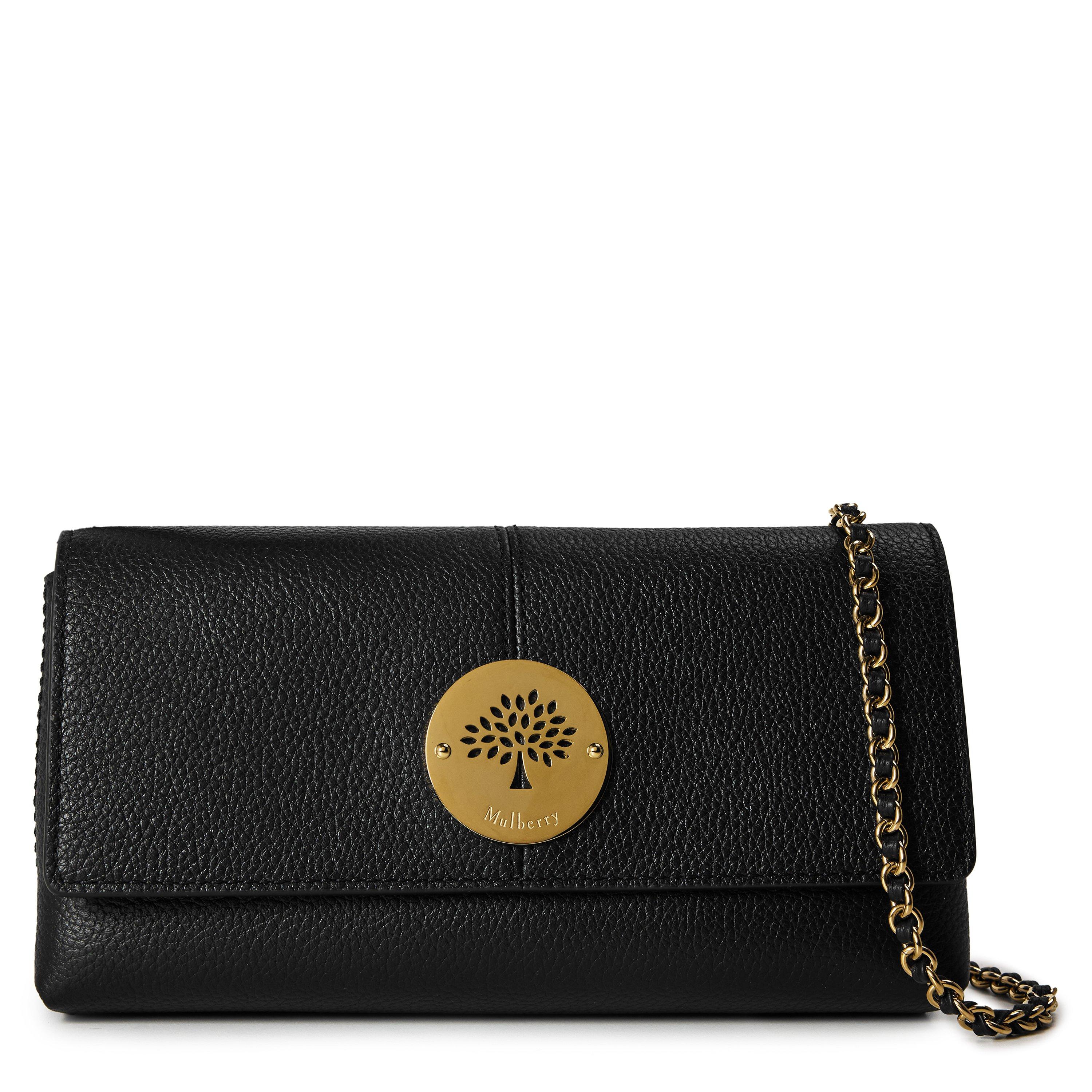 Black - Mulberry - Mulberry Isla Wallet on Chain - 1
