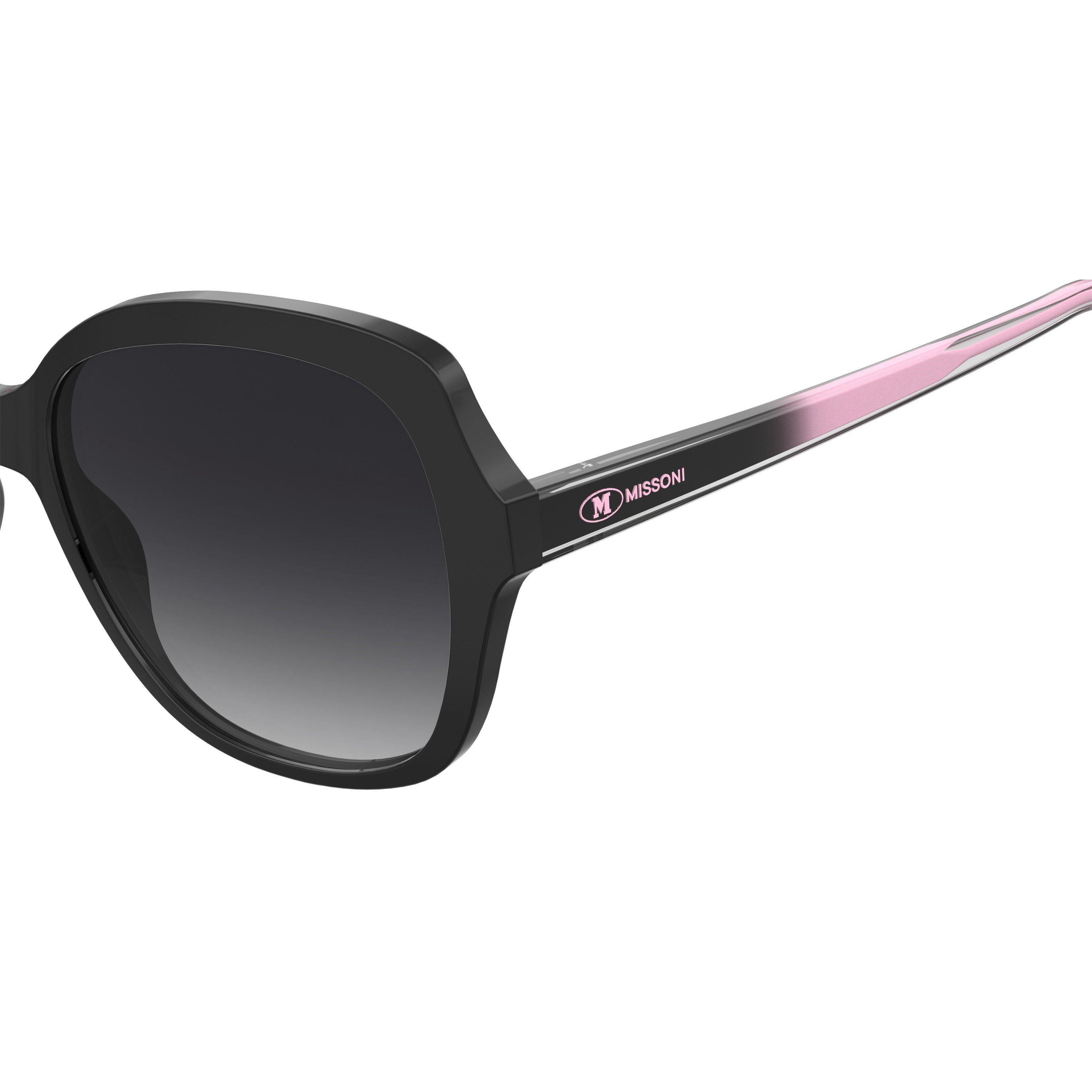 Black - Missoni - Women's Oval Sunglasses - 4