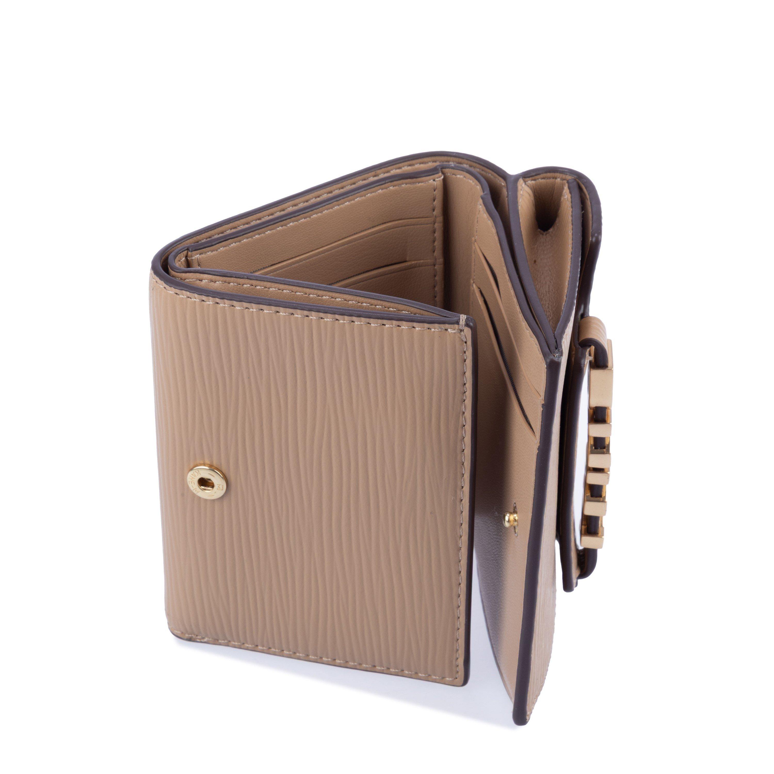 Cappucino - DKNY - Womens Avril Tri-Fold Wallet - 3