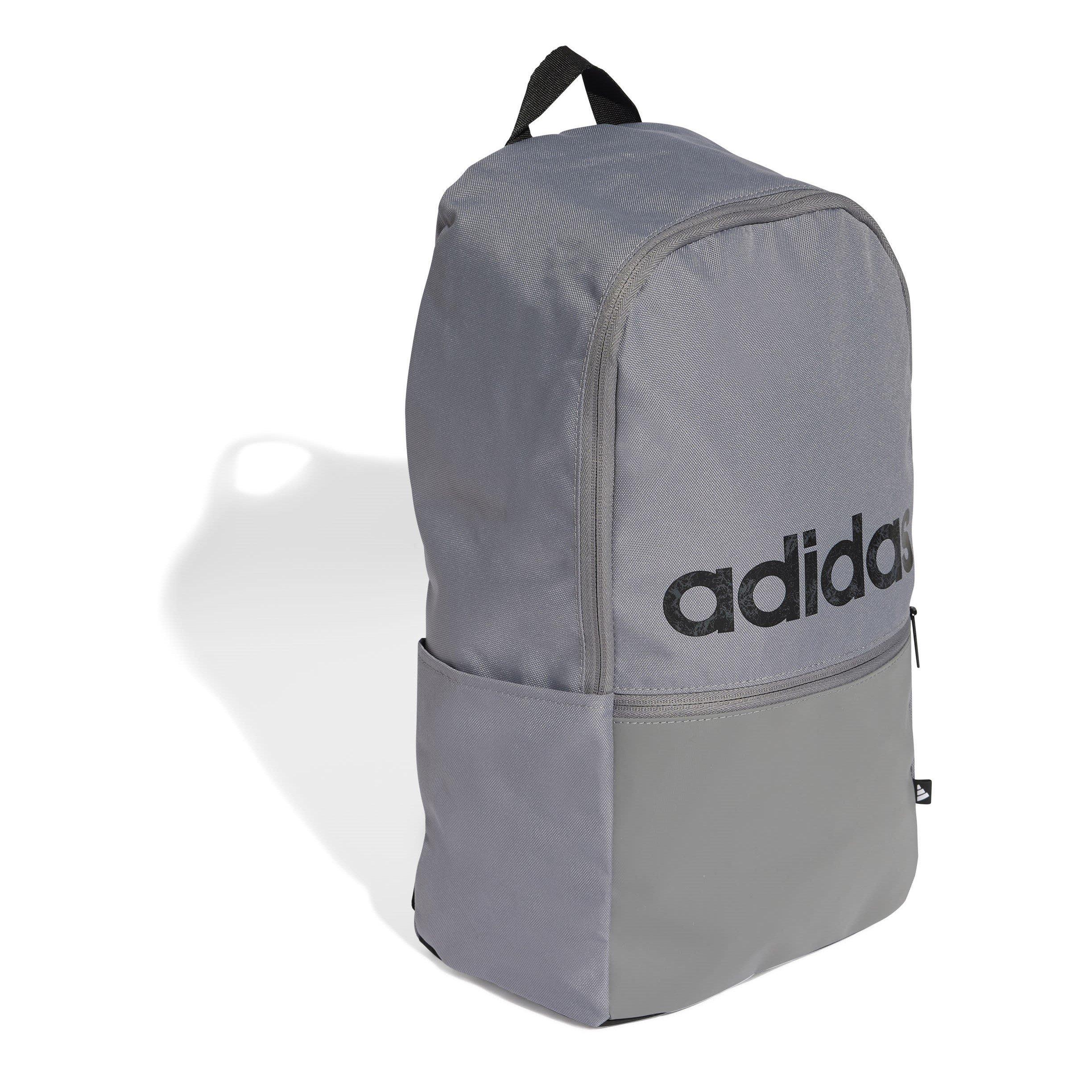 Grey Three/Blk - adidas - Classic Daily Backpack Adults - 3