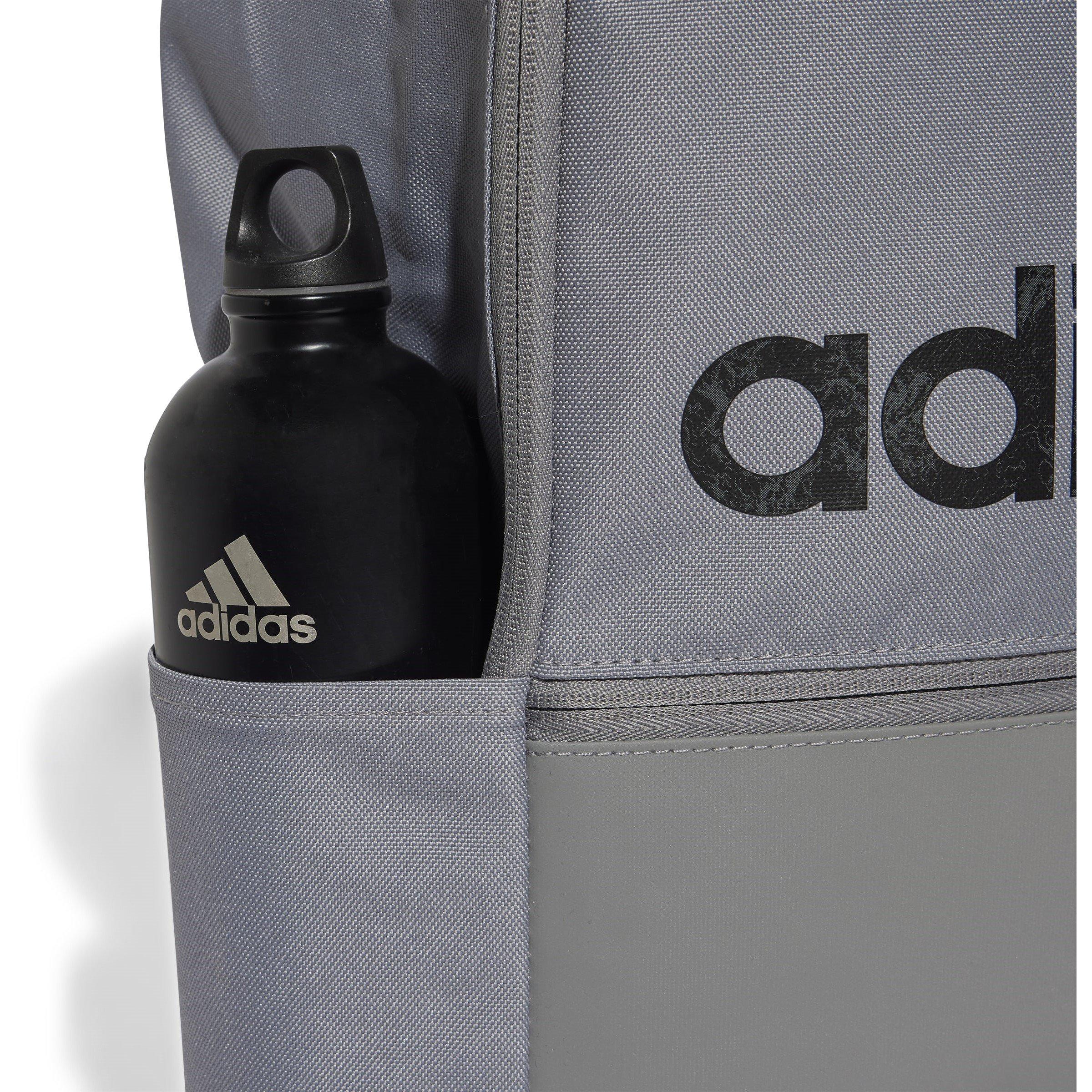 Grey Three/Blk - adidas - Classic Daily Backpack Adults - 5